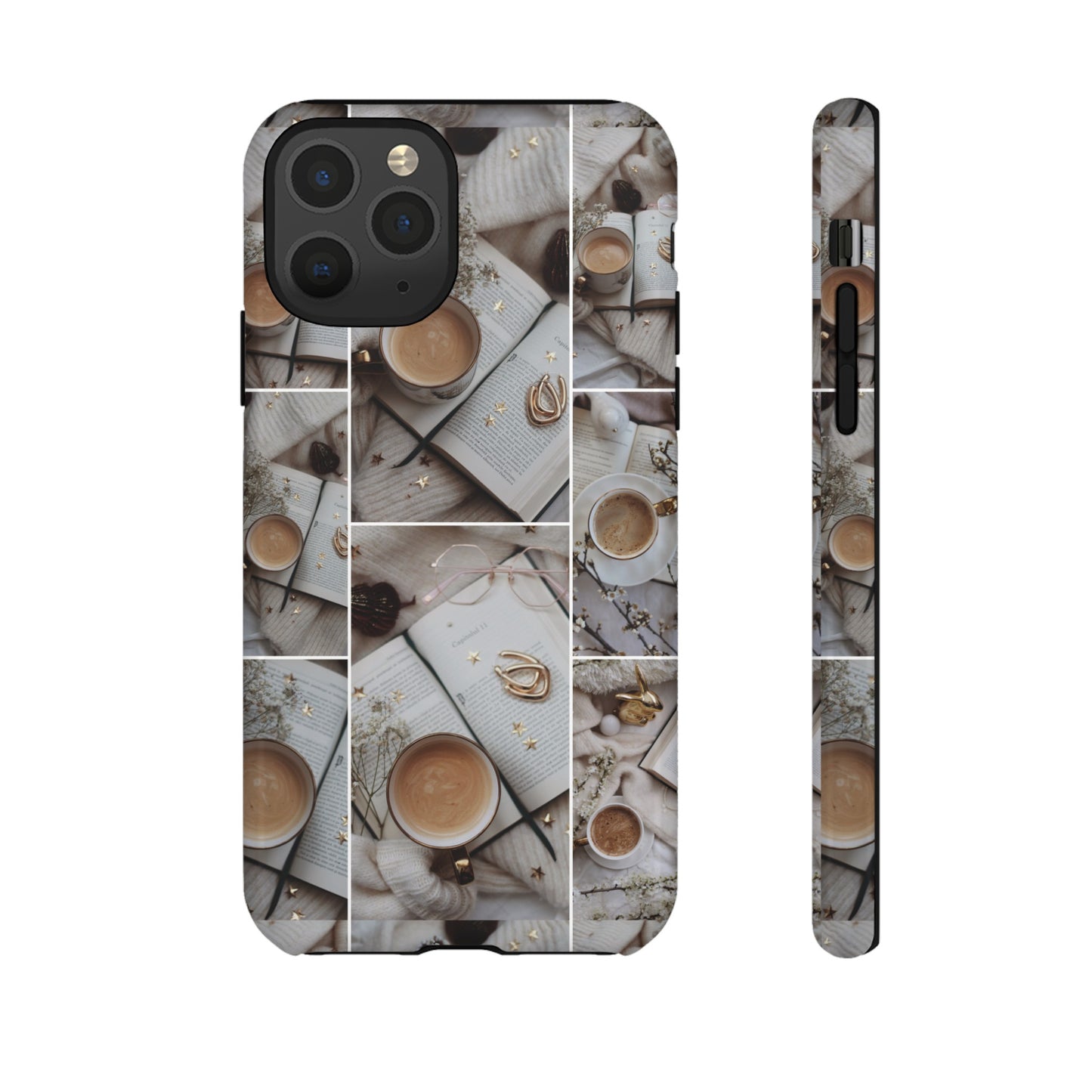 Coffee Collage Wallpaper Phone Case | iPhone 15 Plus/ Pro, 14, 13, 12| Google Pixel 7, Pro, 5| Samsung Galaxy S23 All Major Phone Models