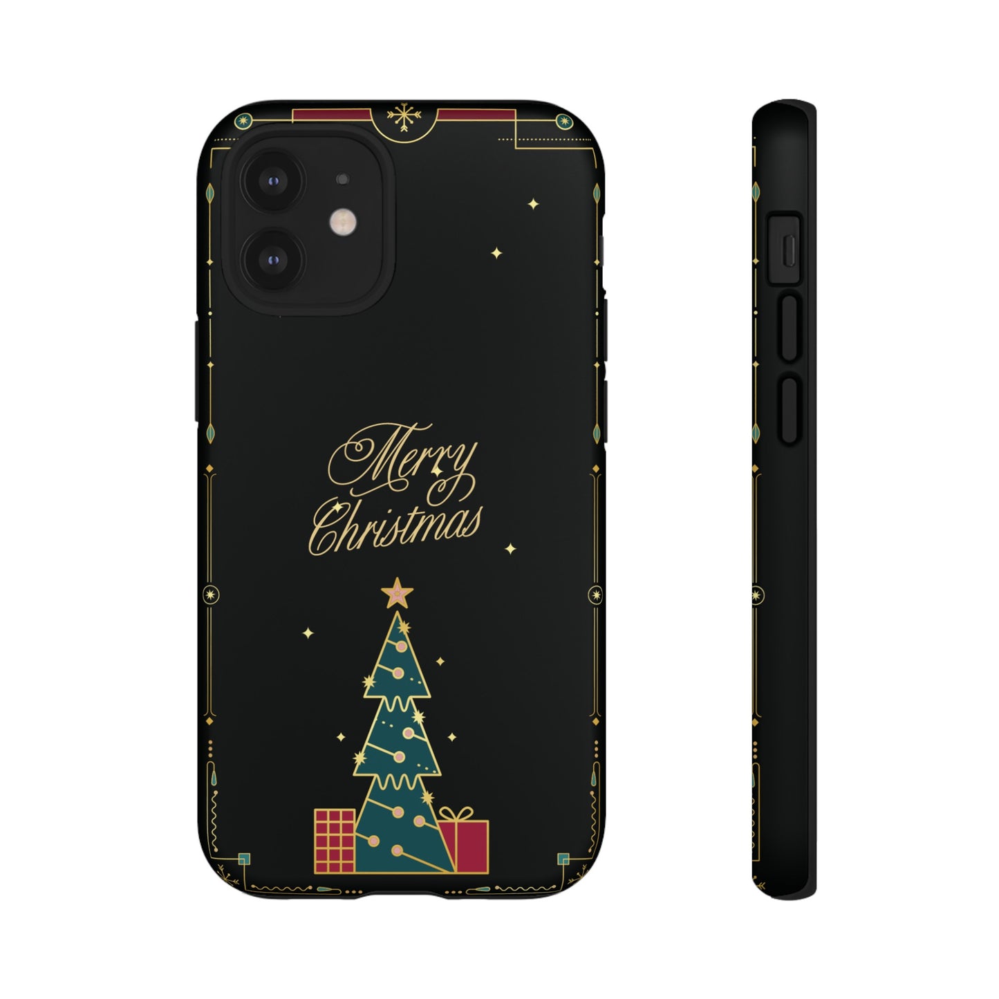 Christmas Tree Wallpaper Phone Case | iPhone 15 Plus/ Pro, 14, 13, 12| Google Pixel 7, Pro, 5| Samsung Galaxy S23 All Major Phone Models