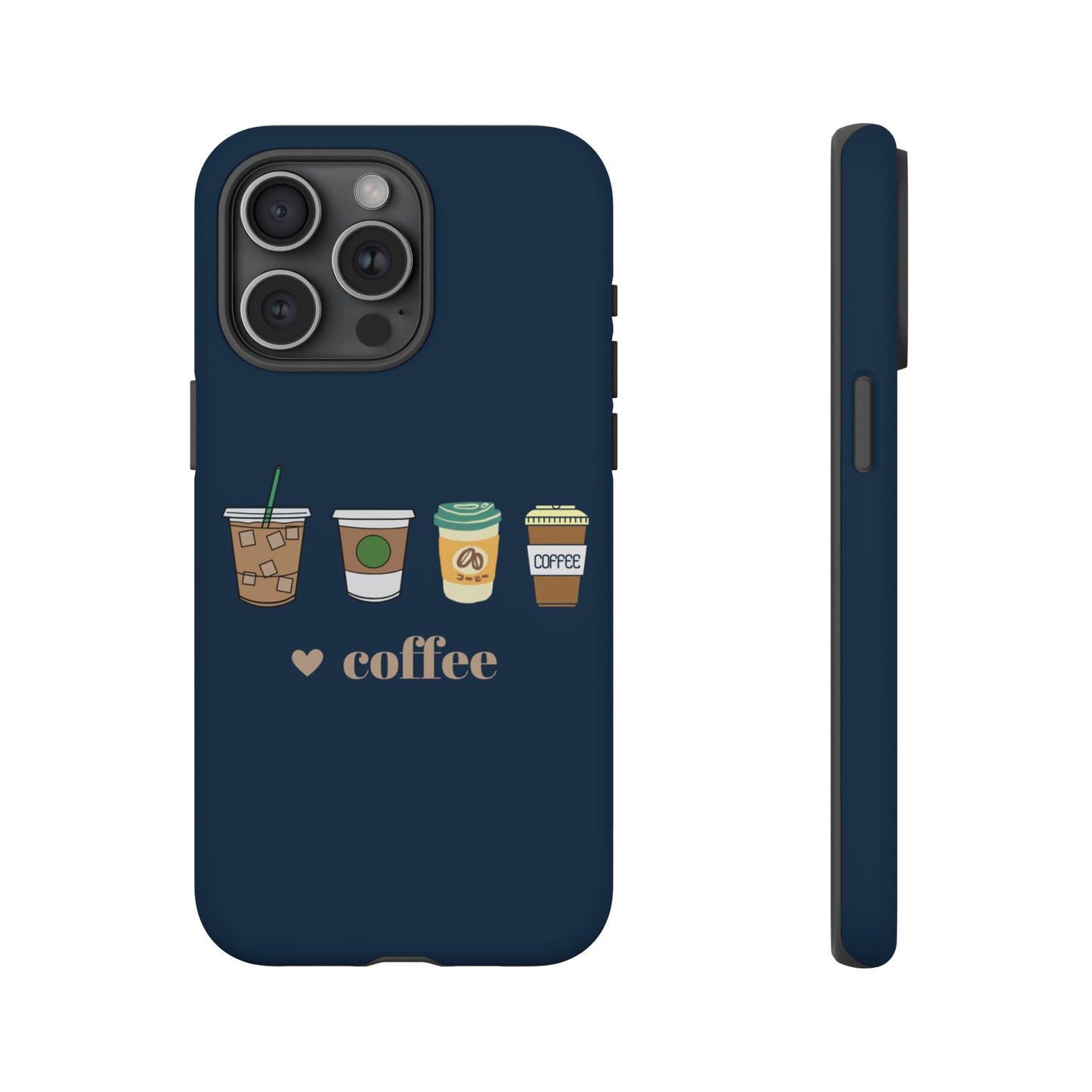 Coffee Wallpaper Phone Case | iPhone 15 Plus/ Pro, 14, 13, 12| Google Pixel 7, Pro, 5| Samsung Galaxy S23 All Major Phone Models