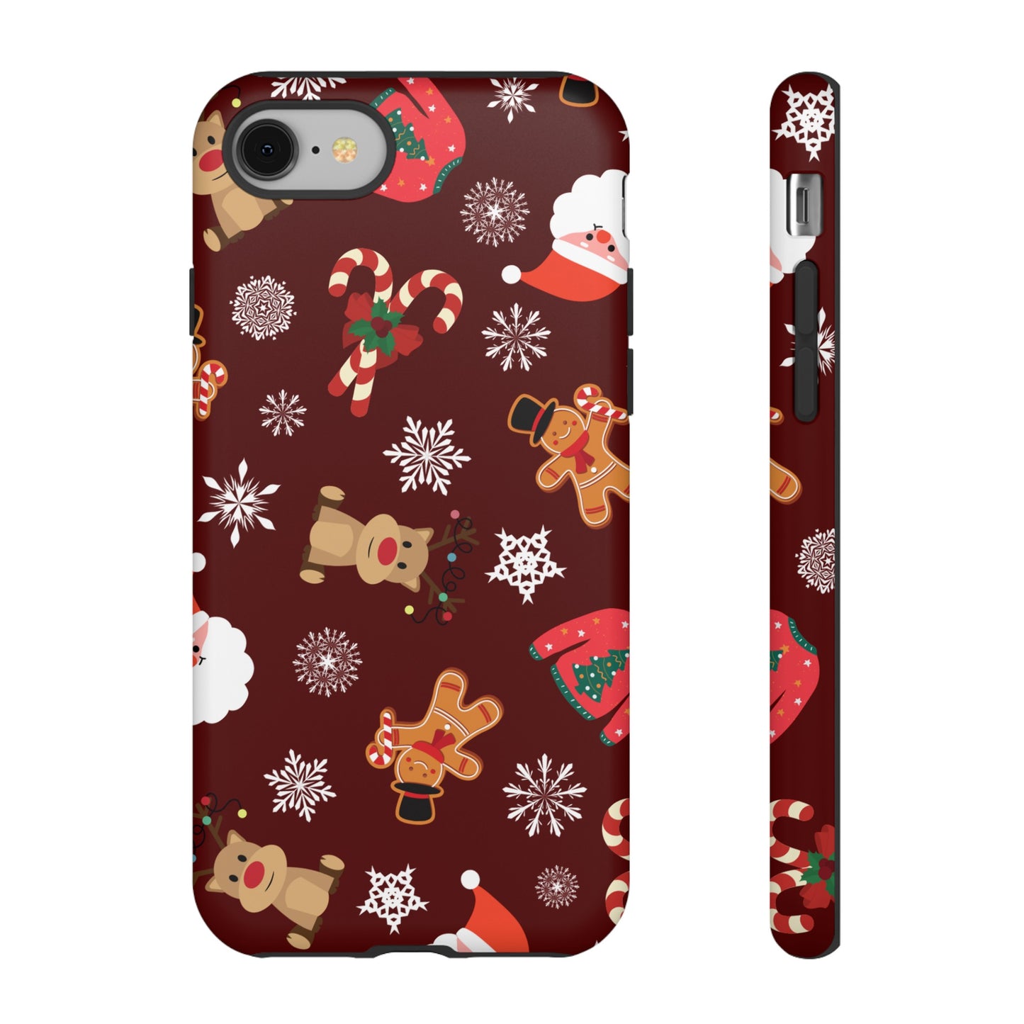 Festive Christmas Wallpaper Phone Case | iPhone 15 Plus/ Pro, 14, 13, 12| Google Pixel 7, Pro, 5| Samsung Galaxy S23 All Major Phone Models