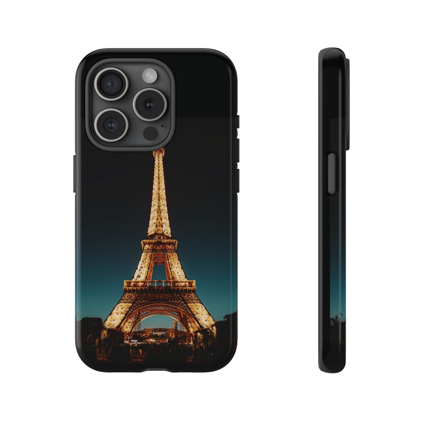 Night Eiffel Tower Phone Case | iPhone 15 Plus/ Pro, 14, 13, 12| Google Pixel 7, Pro, 5| Samsung Galaxy S23 All Major Phone Models