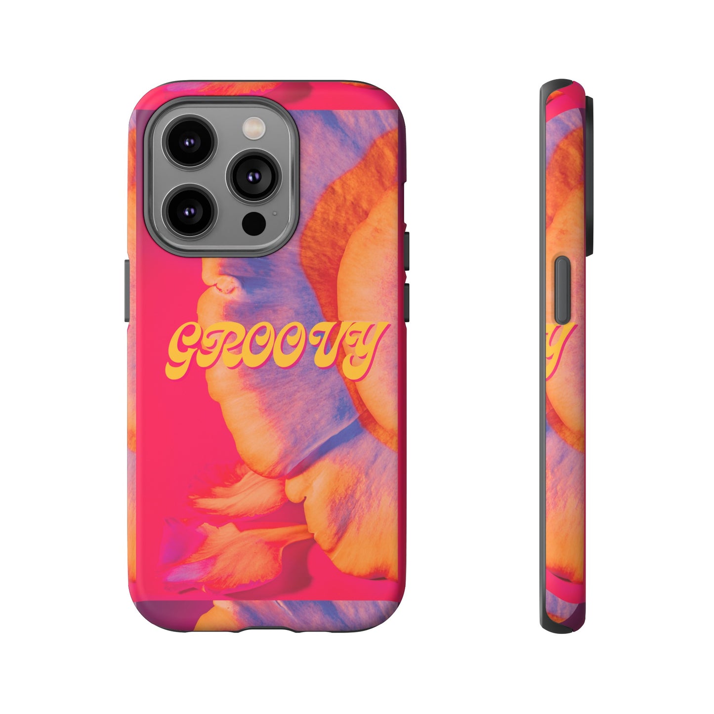 Groovy Wallpaper Phone Case | iPhone 15 Plus/ Pro, 14, 13, 12| Google Pixel 7, Pro, 5| Samsung Galaxy S23 All Major Phone Models