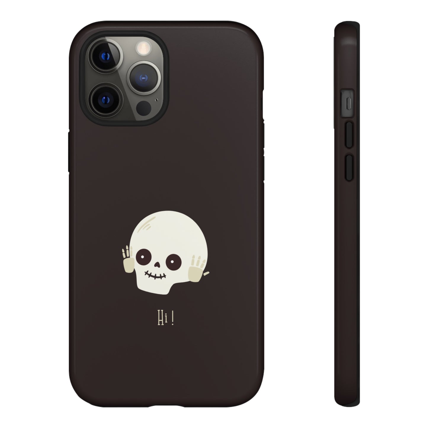 Hello Skull Phone Case | iPhone 15 Plus/ Pro, 14, 13, 12| Google Pixel 7, Pro, 5| Samsung Galaxy S23 All Major Phone Models