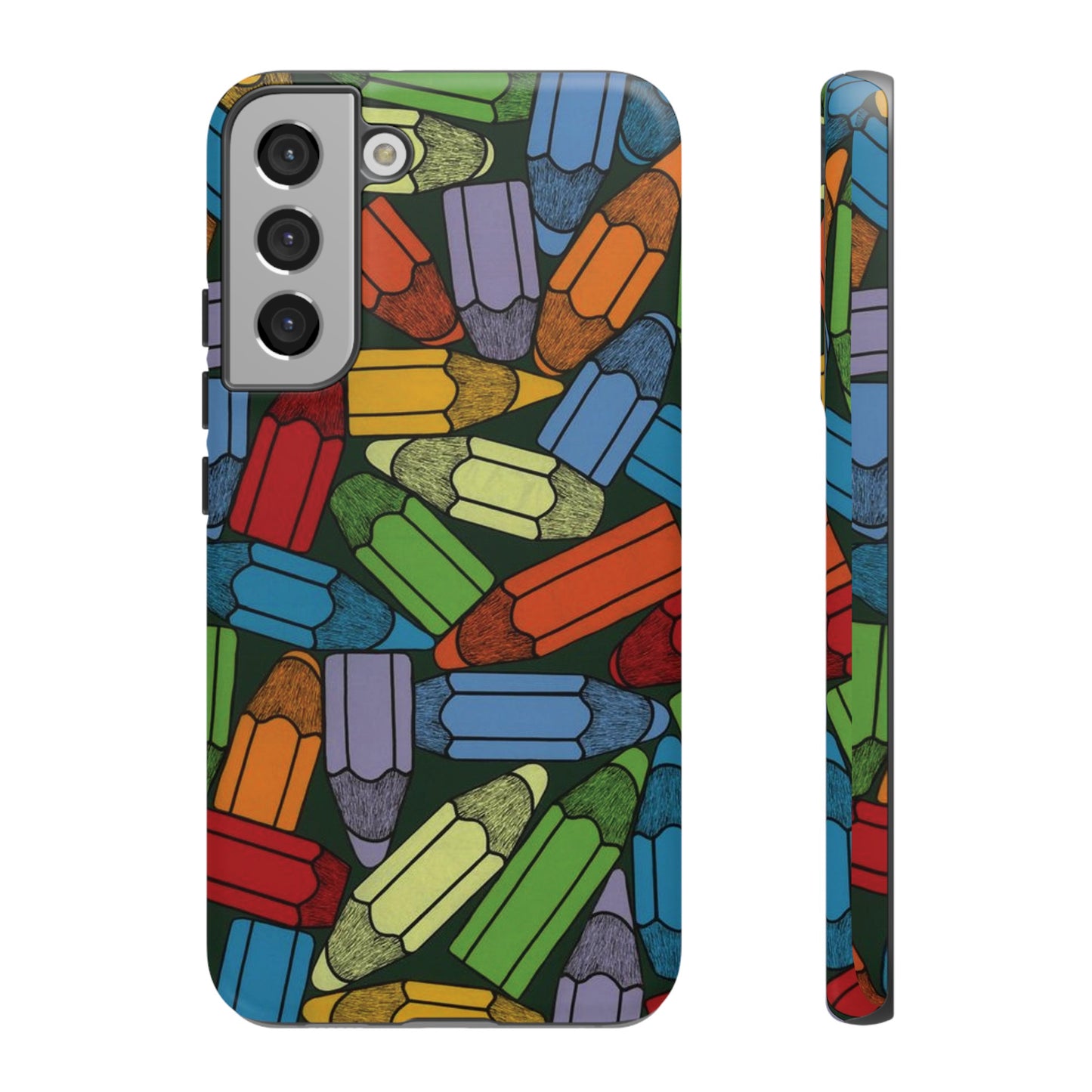 Pencil Wallpaper Phone Case | iPhone 15 Plus/ Pro, 14, 13, 12| Google Pixel 7, Pro, 5| Samsung Galaxy S23 All Major Phone Models