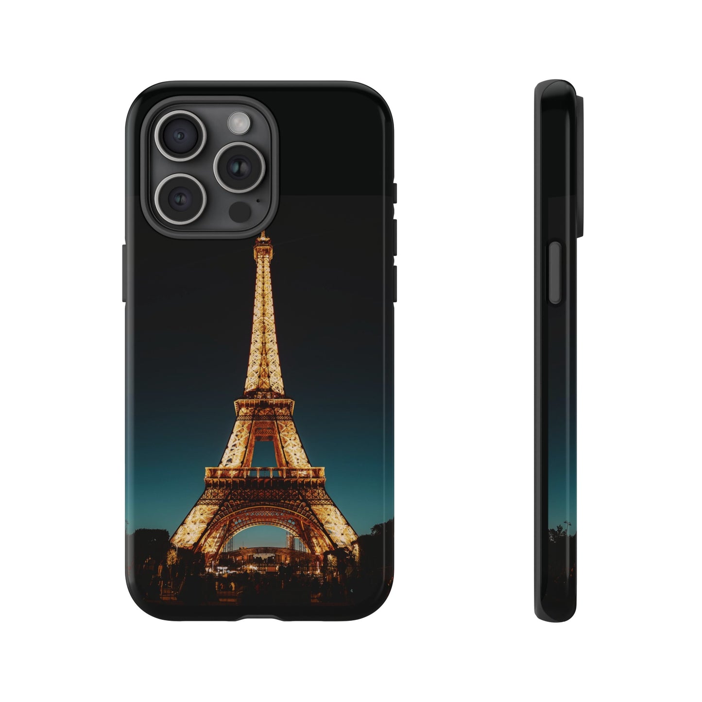 Night Eiffel Tower Phone Case | iPhone 15 Plus/ Pro, 14, 13, 12| Google Pixel 7, Pro, 5| Samsung Galaxy S23 All Major Phone Models