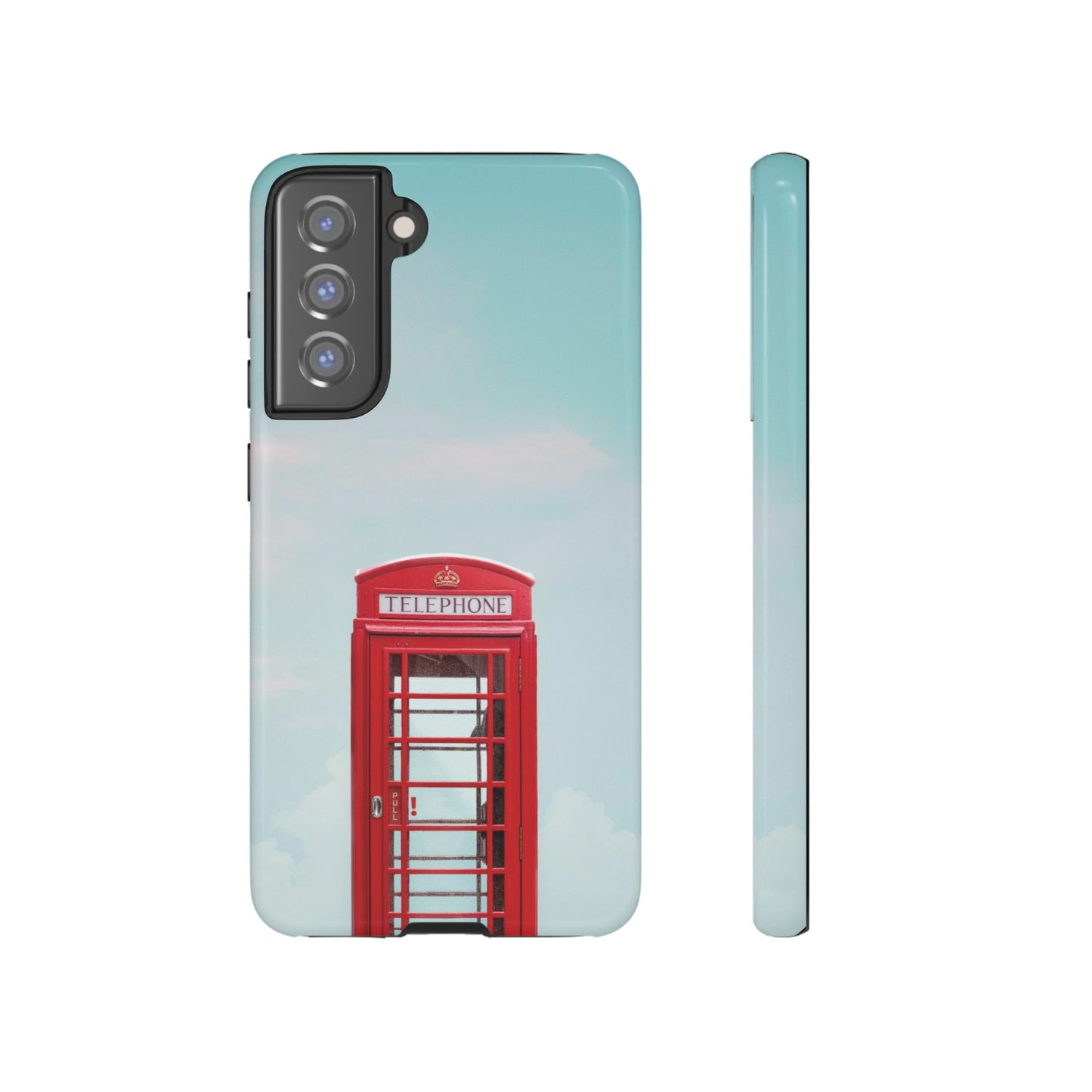 Telephone Booth Wallpaper Phone Case |iPhone 15 Plus/ Pro, 14, 13, 12|Google Pixel 7, Pro, 5| Samsung Galaxy S23 All Major Phone Models