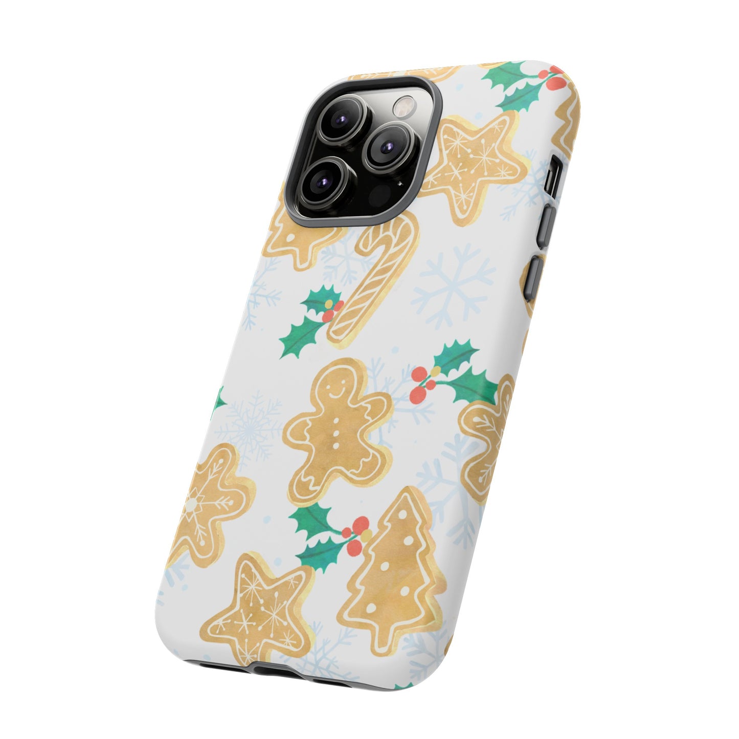 Gingerbread Wallpaper Phone Case | iPhone 15 Plus/ Pro, 14, 13, 12| Google Pixel 7, Pro, 5| Samsung Galaxy S23 All Major Phone Models