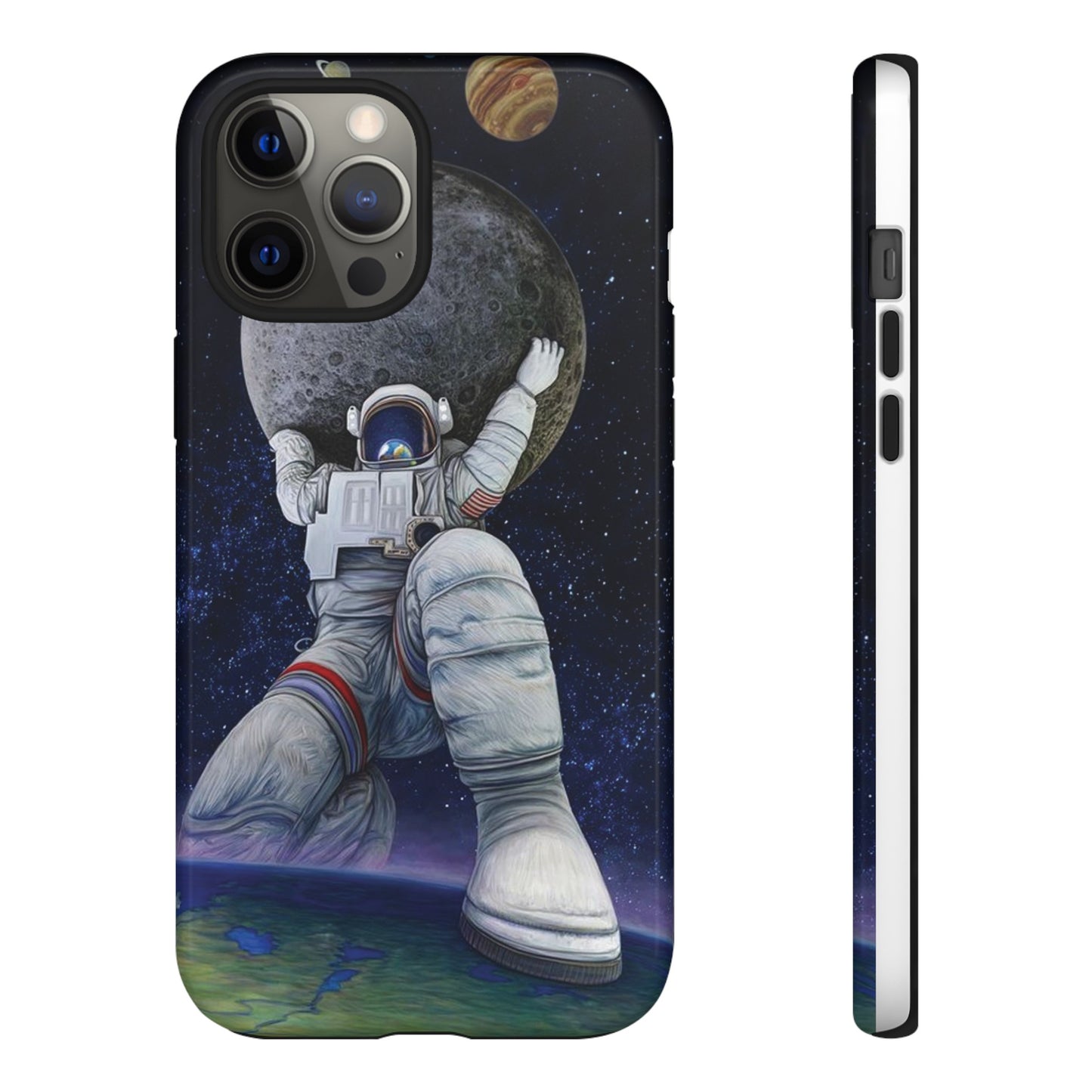 Astronaut Holding The Moon Phone Case | iPhone 15 Plus/ Pro, 14, 13, 12| Google Pixel 7, Pro, 5| Samsung Galaxy S23 All Major Phone Models