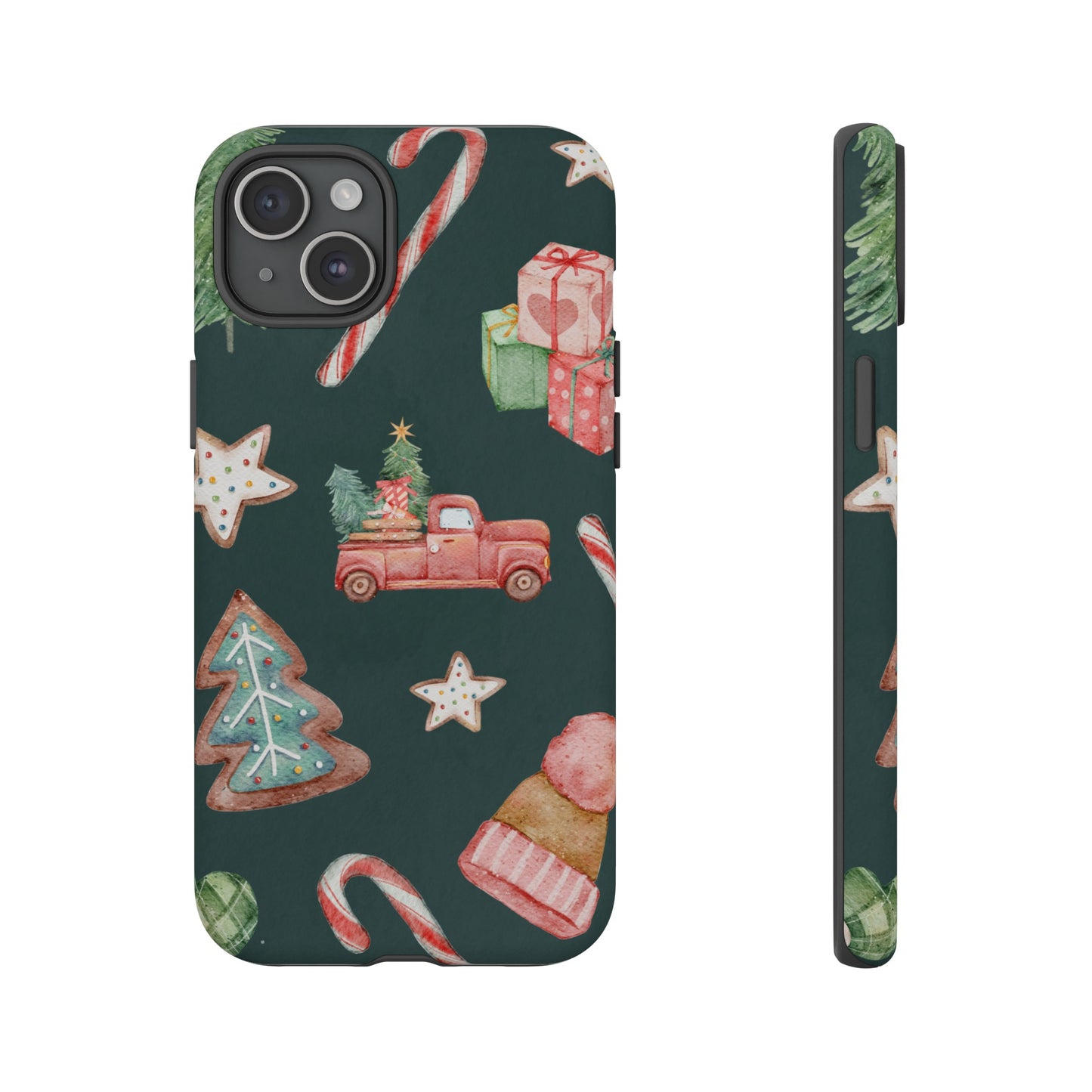 Festive Christmas Wallpaper Phone Case | iPhone 15 Plus/ Pro, 14, 13, 12| Google Pixel 7, Pro, 5| Samsung Galaxy S23 All Major Phone Models