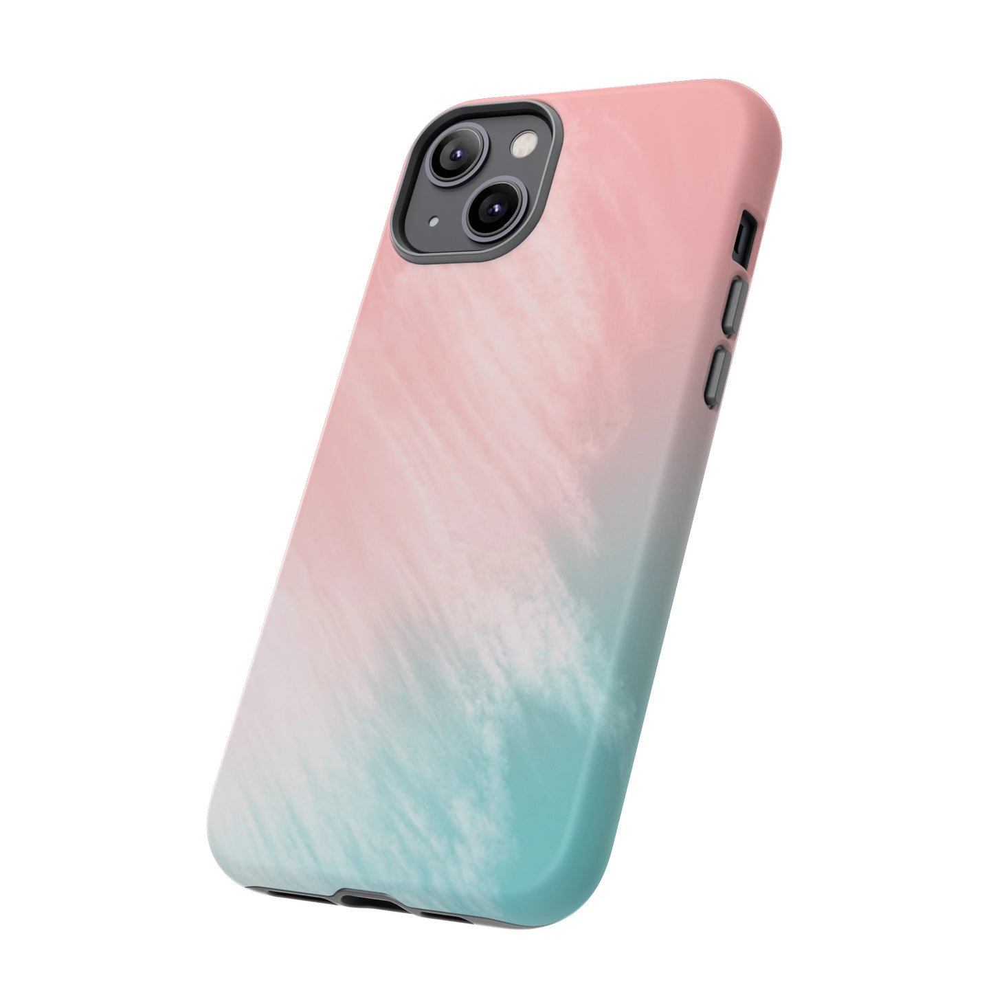 Soft Pink And Blue Wallpaper Phone Case | iPhone 15 Plus/ Pro, 14, 13, 12| Google Pixel 7, Pro, 5| Samsung Galaxy S23 All Major Phone Models