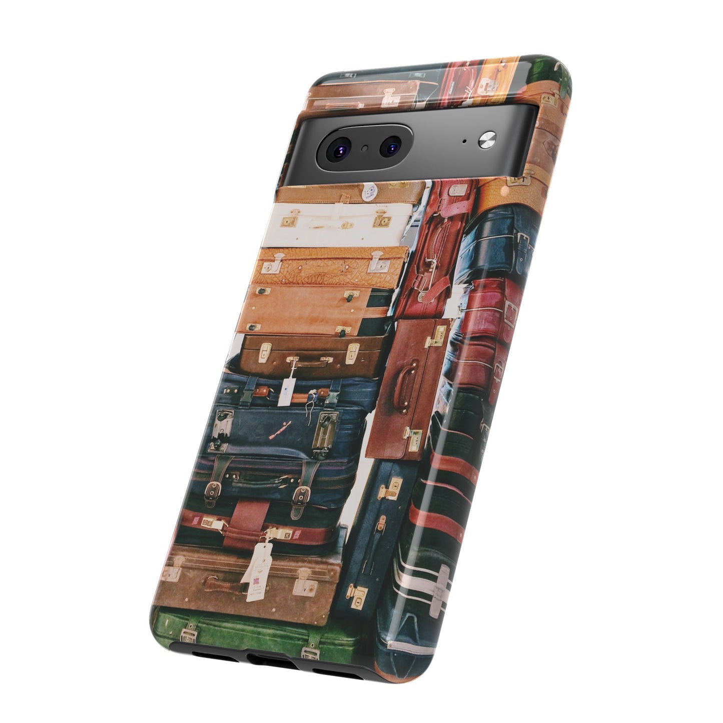 Suitcase Wallpaper Phone Case | iPhone 15 Plus/ Pro, 14, 13, 12| Google Pixel 7, Pro, 5| Samsung Galaxy S23 All Major Phone Models