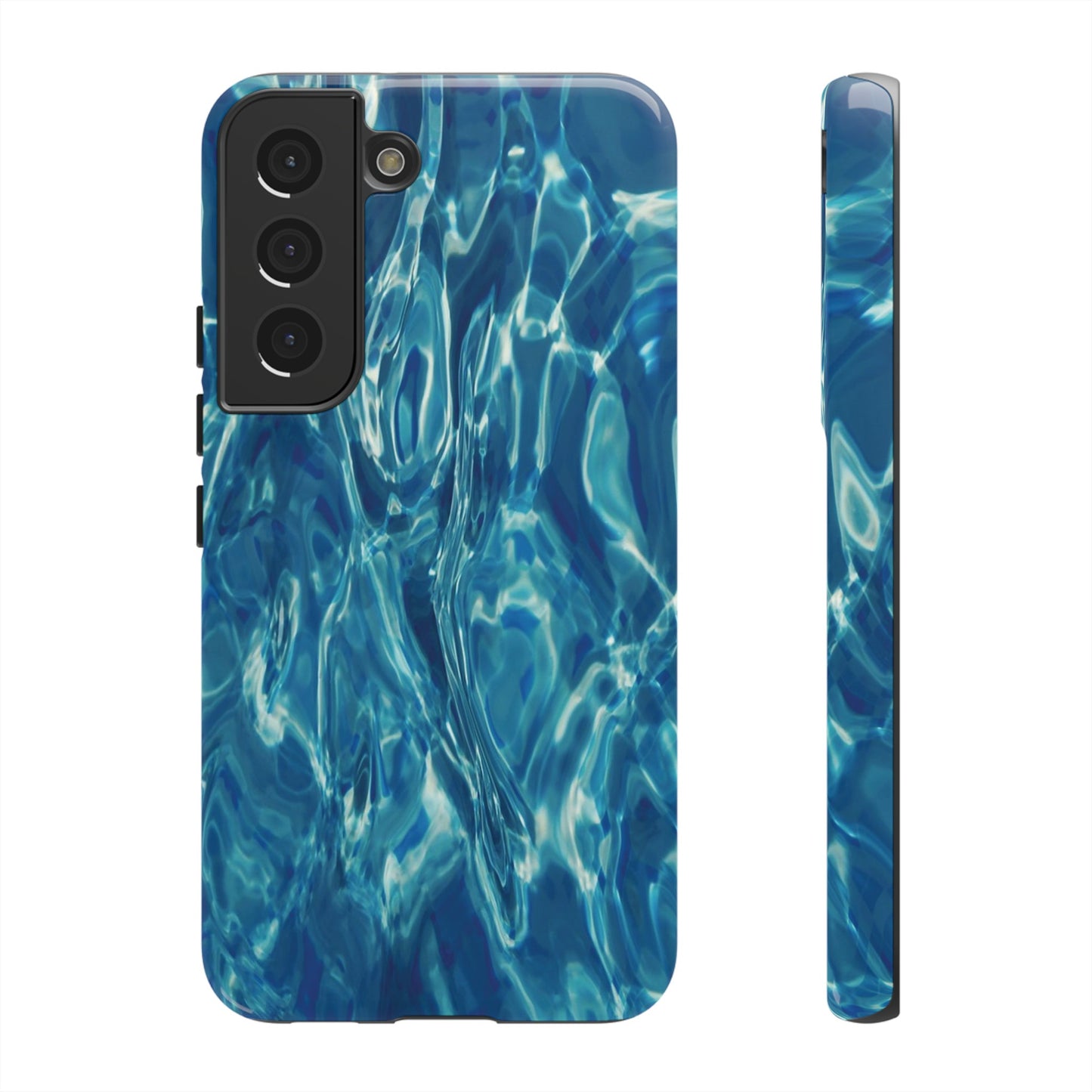 Water Wallpaper Phone Case | iPhone 15 Plus/ Pro, 14, 13, 12| Google Pixel 7, Pro, 5| Samsung Galaxy S23 All Major Phone Models