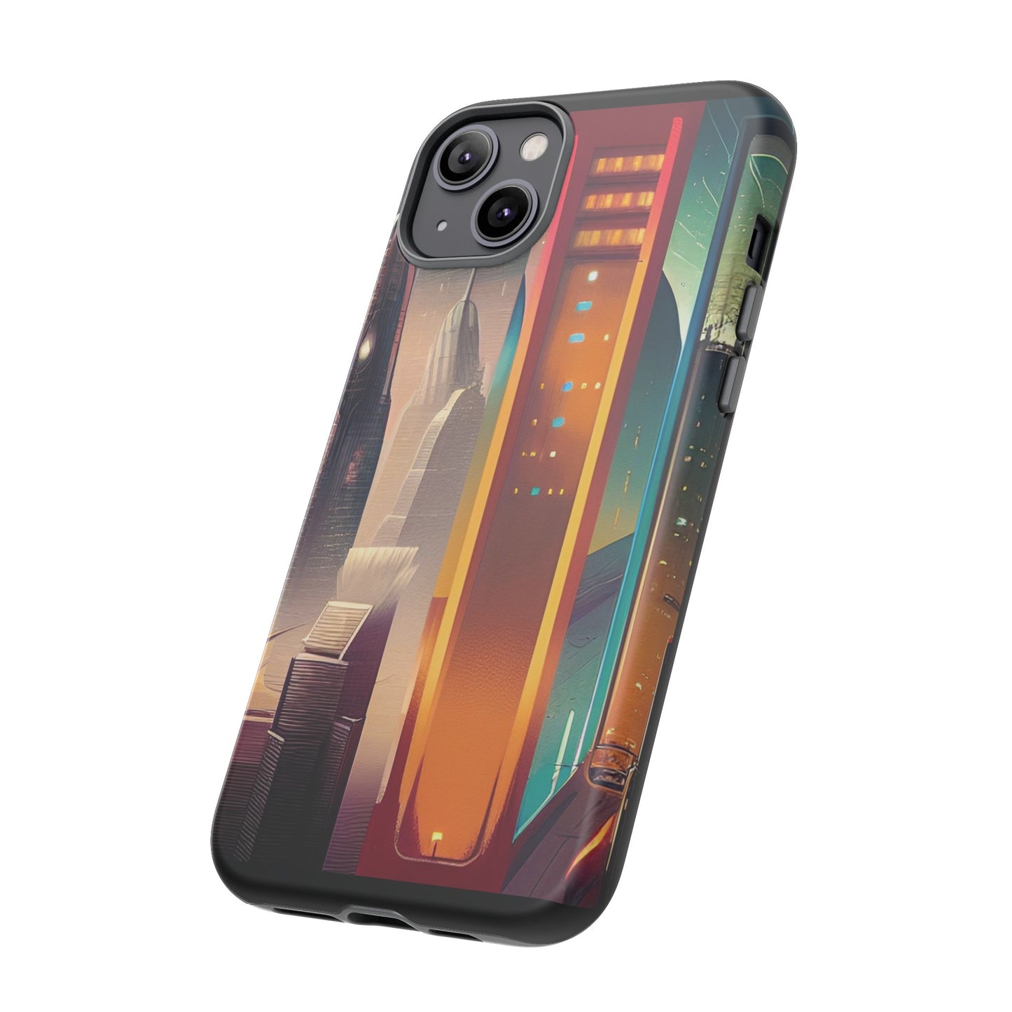 Sci-Fi  Buildings Wallpaper Phone Case | iPhone 15 Plus/ Pro, 14, 13, 12| Google Pixel 7, Pro, 5| Samsung Galaxy S23 All Major Phone Models