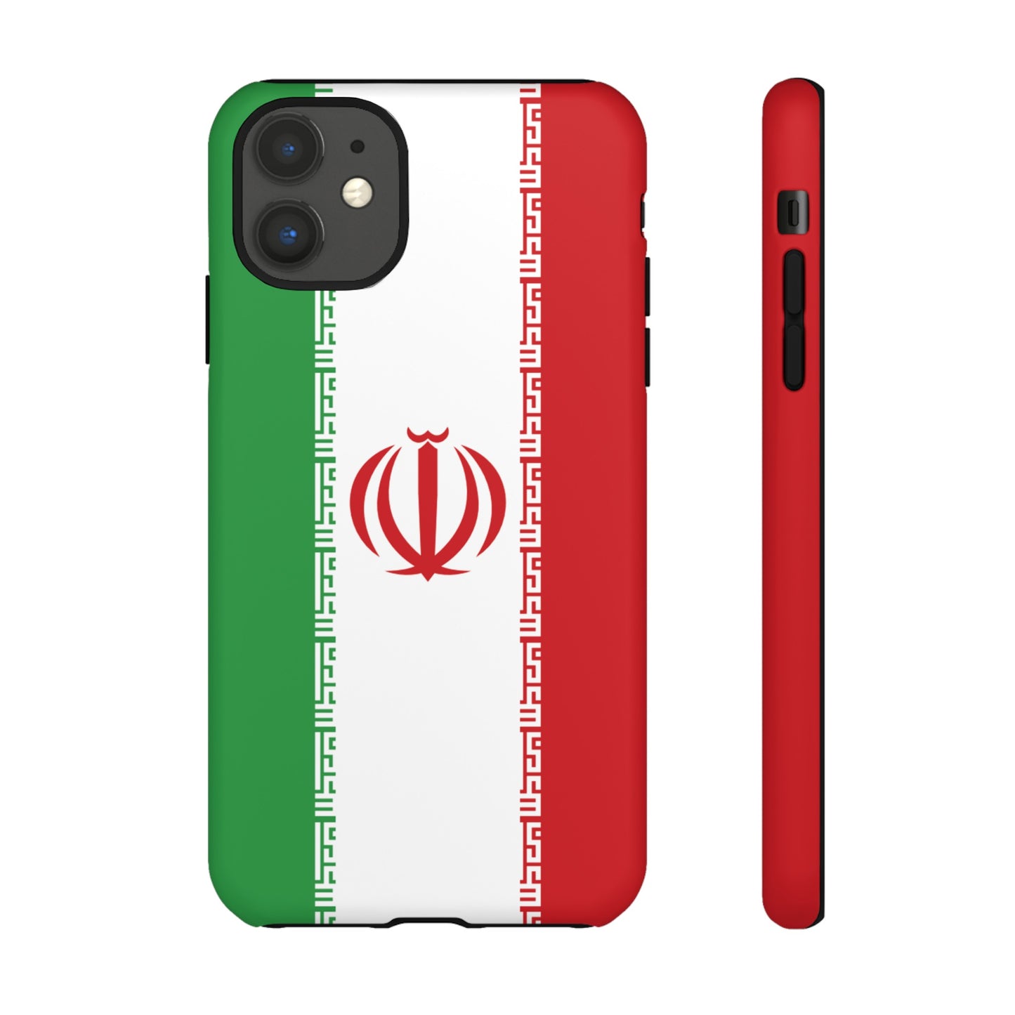 Iran Flag Phone Case | iPhone 15 Plus/ Pro, 14, 13, 12| Google Pixel 7, Pro, 5| Samsung Galaxy S23 All Major Phone Models