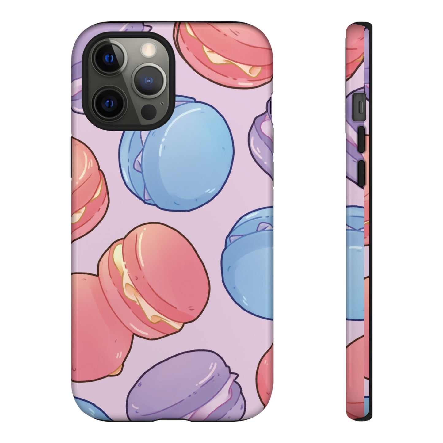 Macaron Wallpaper Phone Case | iPhone 15 Plus/ Pro, 14, 13, 12| Google Pixel 7, Pro, 5| Samsung Galaxy S23 All Major Phone Models