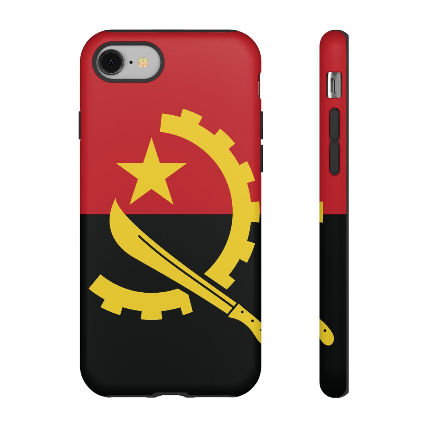 Angola Flag Phone Case | iPhone 15 Plus/ Pro, 14, 13, 12| Google Pixel 7, Pro, 5| Samsung Galaxy S23 All Major Phone Models