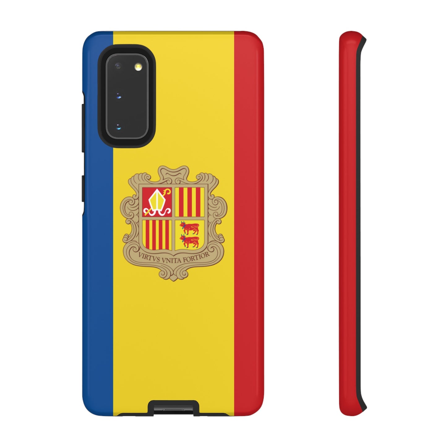 Andorra Flag Phone Case | iPhone 15 Plus/ Pro, 14, 13, 12| Google Pixel 7, Pro, 5| Samsung Galaxy S23 All Major Phone Models