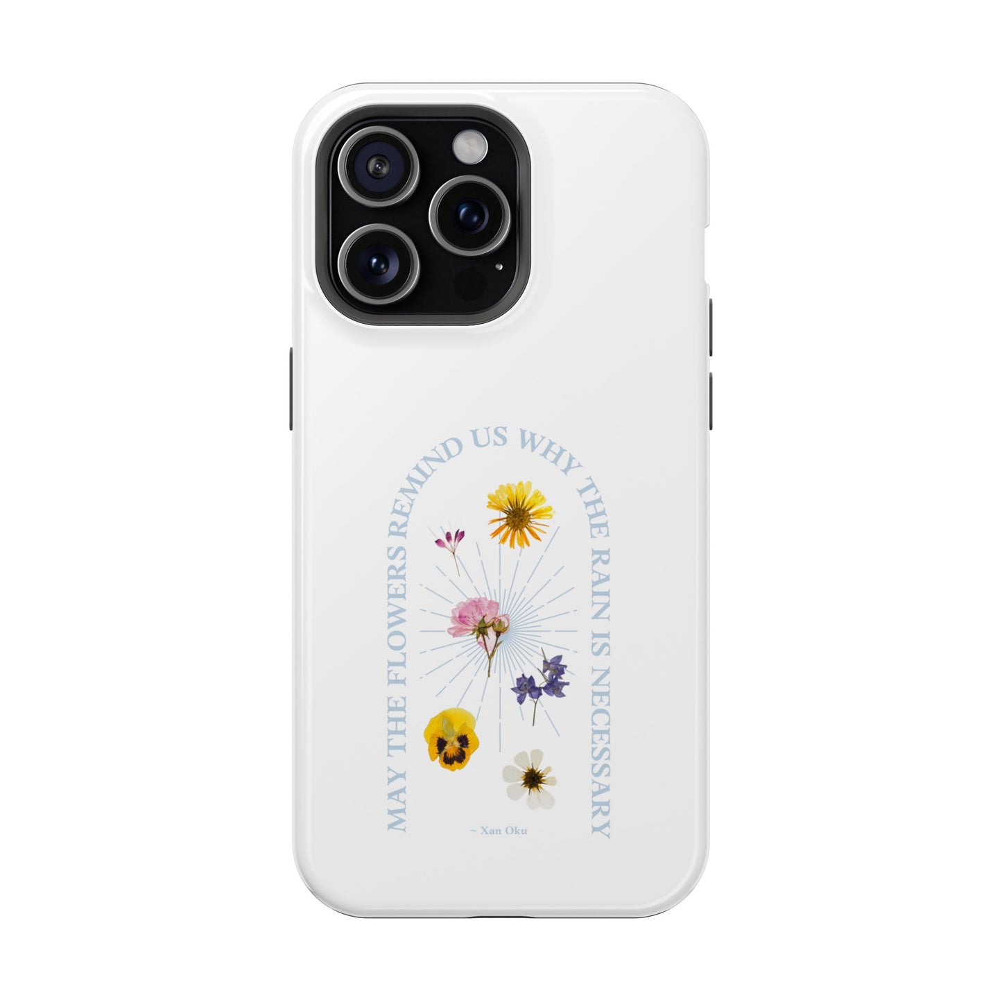 Flower Positive Phone Case | iPhone 15 Plus/ Pro, 14, 13, 12|