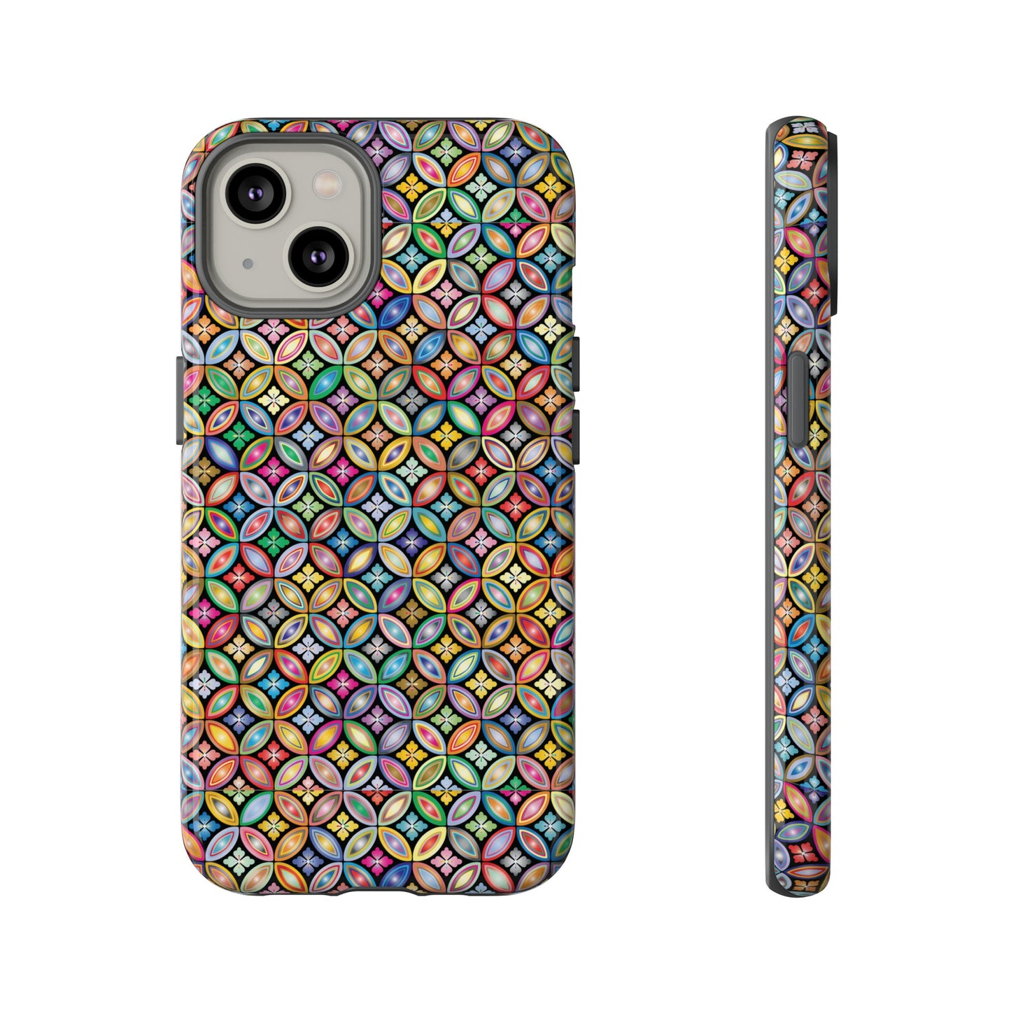 Geometric Pattern Wallpaper Phone Case | iPhone 15 Plus/ Pro, 14, 13, 12| Google Pixel 7, Pro, 5| Samsung Galaxy S23 All Major Phone Models