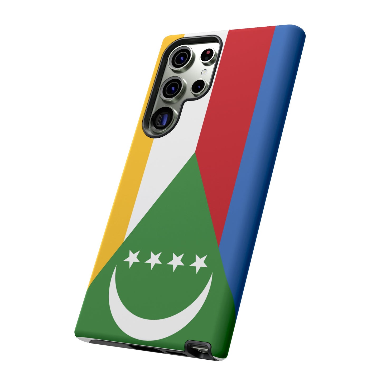 Comoros Flag Phone Case | iPhone 15 Plus/ Pro, 14, 13, 12| Google Pixel 7, Pro, 5| Samsung Galaxy S23 All Major Phone Models