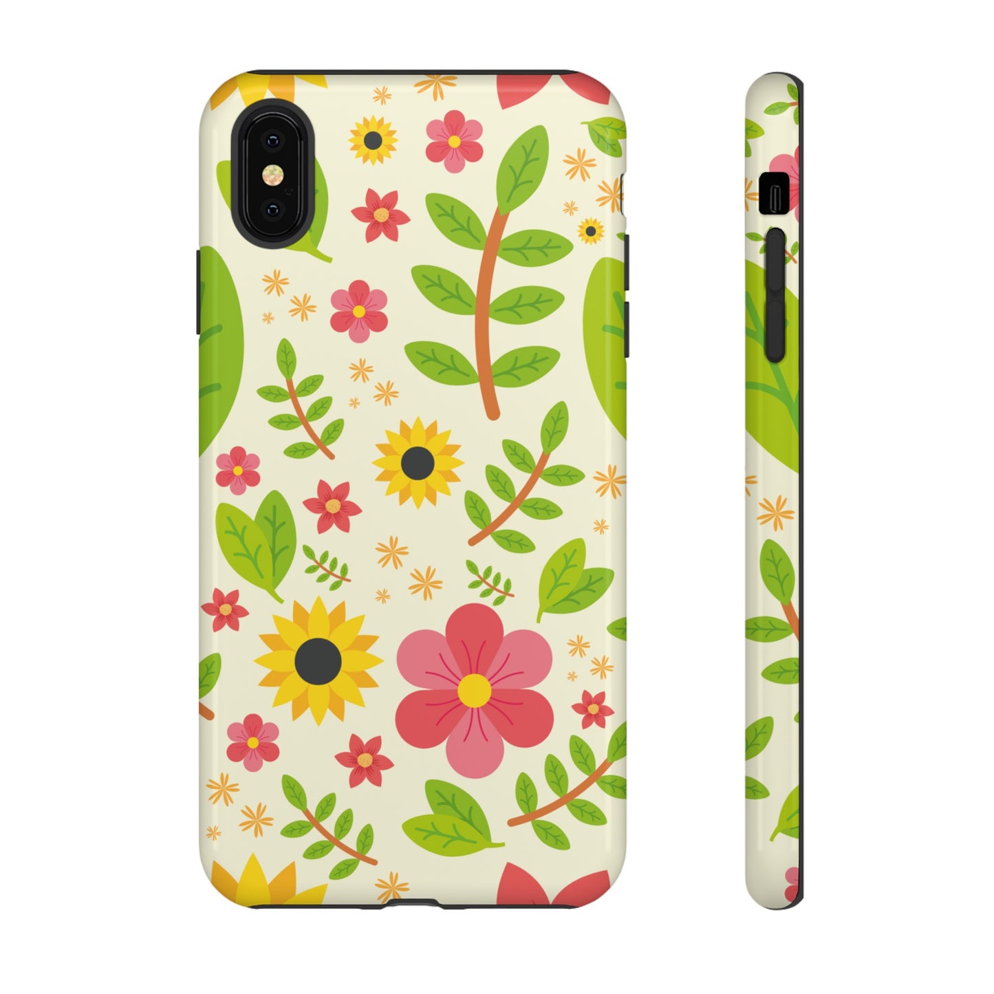 Botanical Flowers Phone Case | iPhone 15 Plus/ Pro, 14, 13, 12| Google Pixel 7, Pro, 5| Samsung Galaxy S23 All Major Phone Models