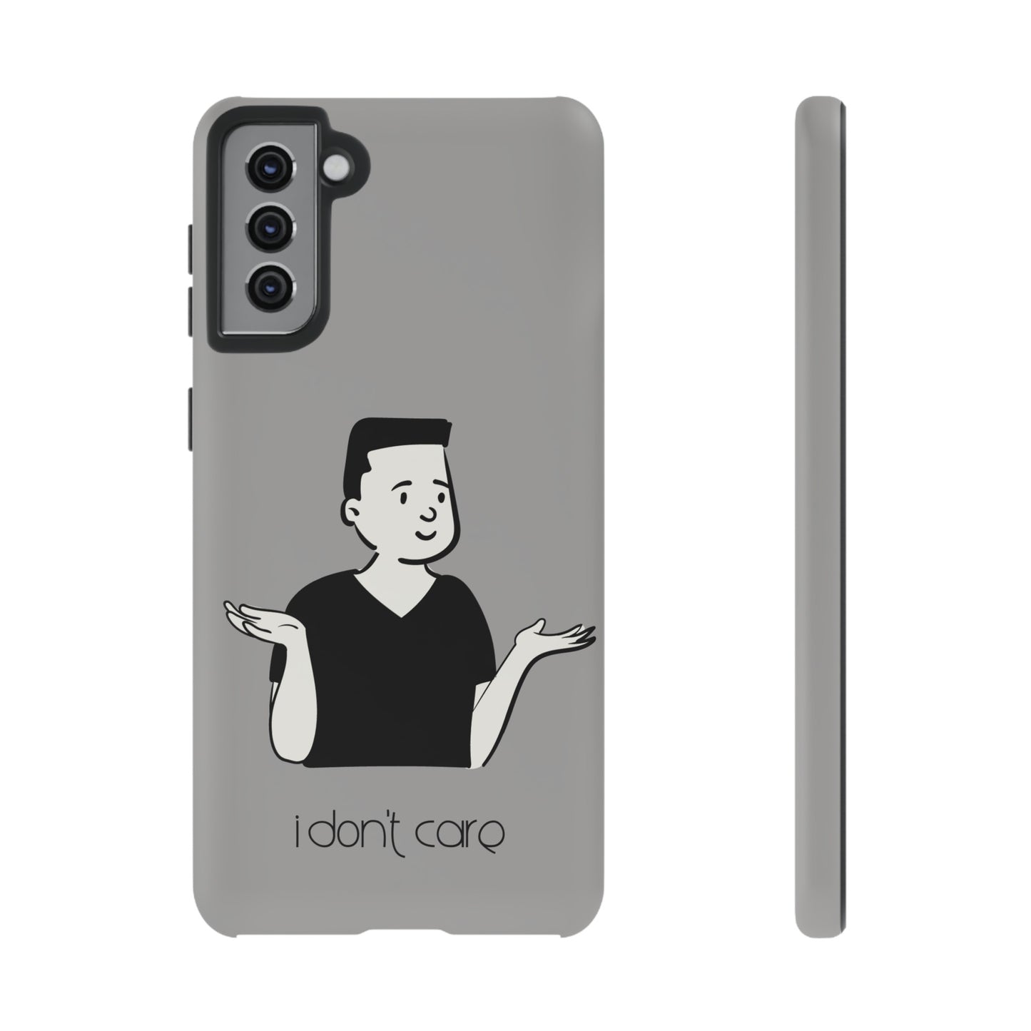 I Don't Care Wallpaper Phone Case | iPhone 15 Plus/ Pro, 14, 13, 12| Google Pixel 7, Pro, 5| Samsung Galaxy S23 All Major Phone Models