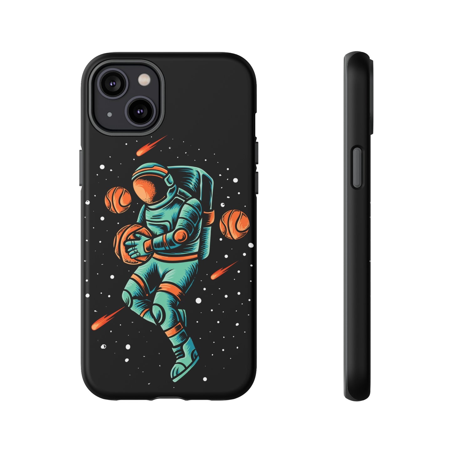 Space Basketball Phone Case | iPhone 15 Plus/ Pro, 14, 13, 12| Google Pixel 7, Pro, 5| Samsung Galaxy S23 All Major Phone Models