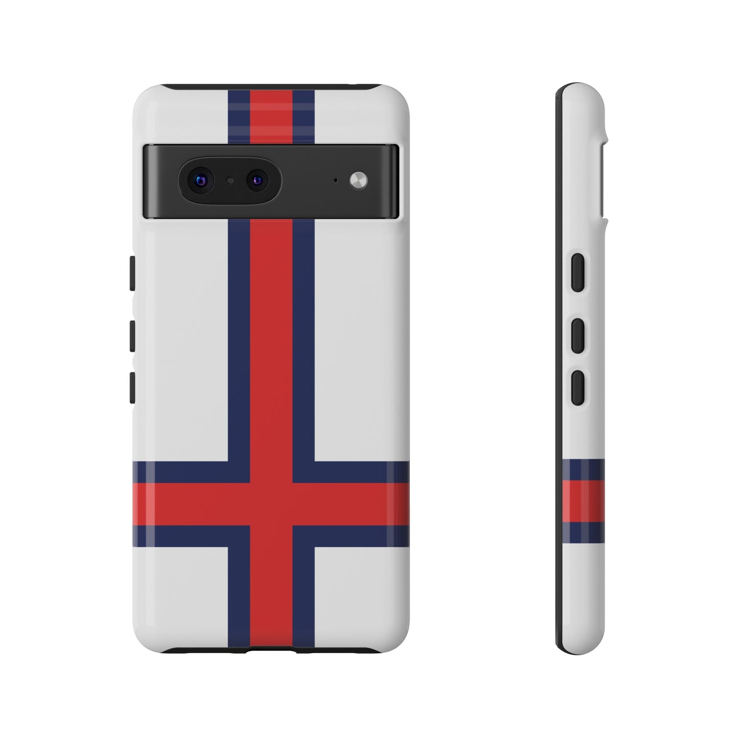 Faroe Island Denmark Flag Phone Case | iPhone 15 Plus/ Pro, 14, 13, 12| Google Pixel 7, Pro, 5| Samsung Galaxy S23 All Major Phone Models