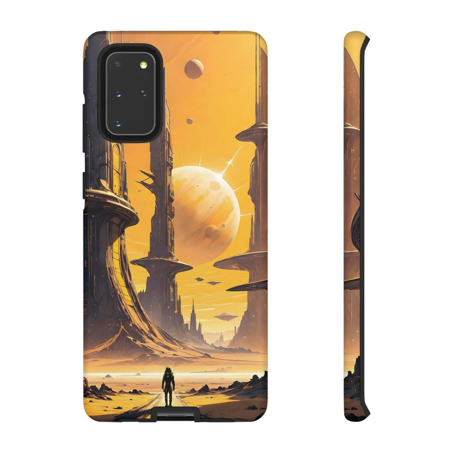 Distant Planets Sci Fi Wallpaper Phone Case | iPhone 15 Plus/ Pro, 14, 13, 12| Google Pixel 7, Pro, 5| Samsung Galaxy S23 All Major Phone Models