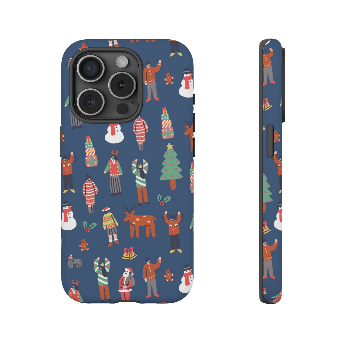 Christmas Party Wallpaper Phone Case | iPhone 15 Plus/ Pro, 14, 13, 12| Google Pixel 7, Pro, 5| Samsung Galaxy S23 All Major Phone Models