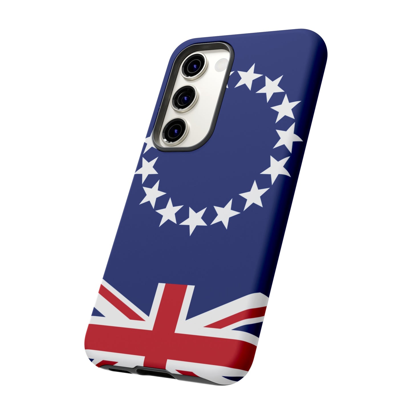 Cook Islands Flag Phone Case | iPhone 15 Plus/ Pro, 14, 13, 12| Google Pixel 7, Pro, 5| Samsung Galaxy S23 All Major Phone Models