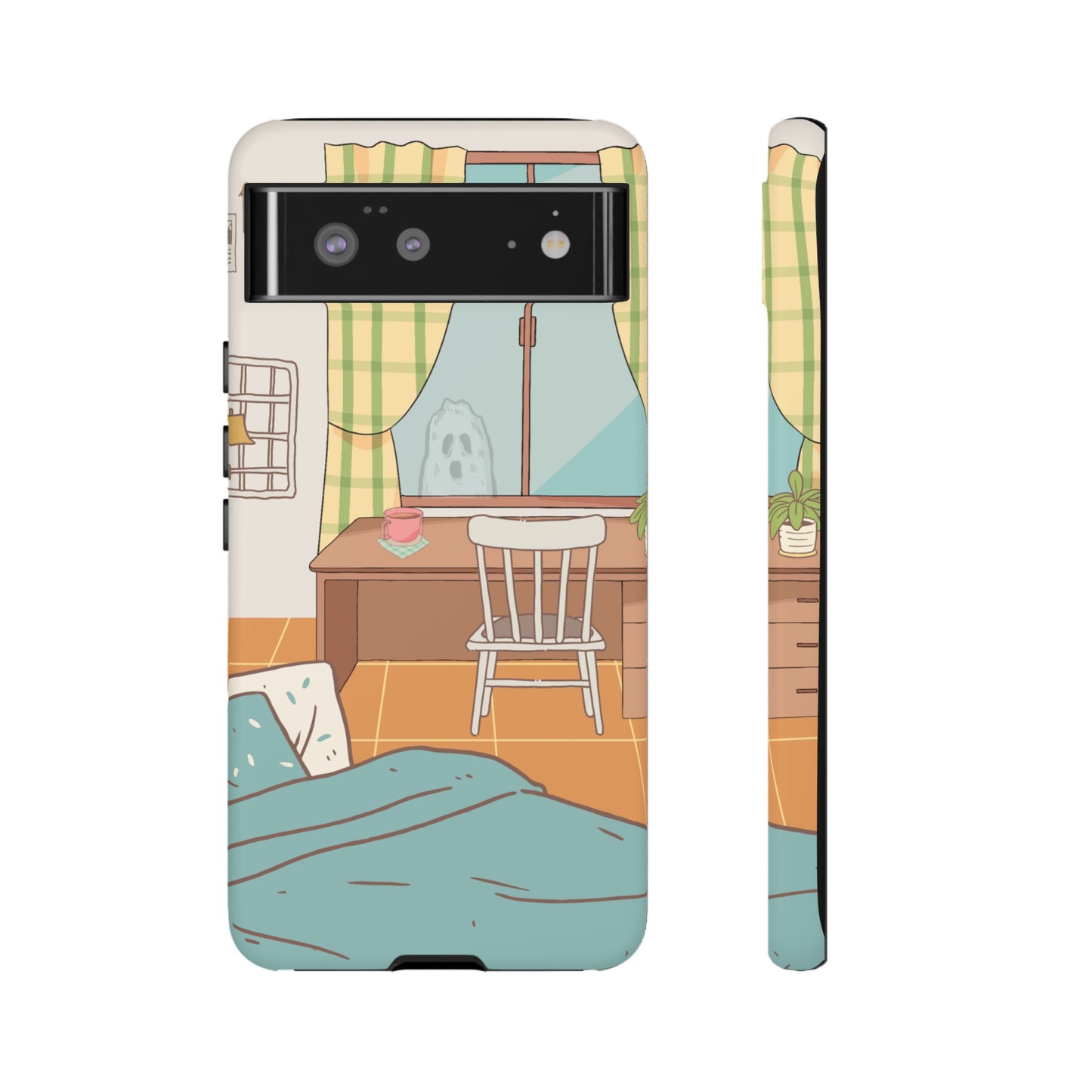 Ghost At The Window Wallpaper Phone Case | iPhone 15 Plus/ Pro, 14, 13, 12| Google Pixel 7, Pro, 5| Samsung Galaxy S23 All Major Phone Models