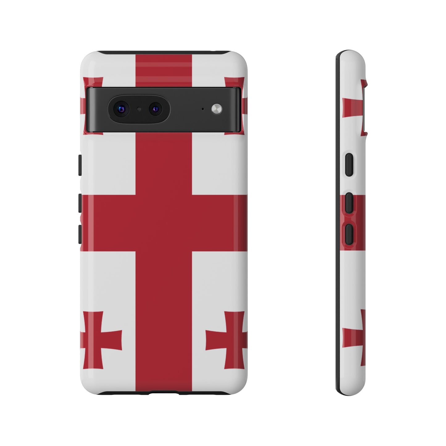 Georgia Flag Phone Case | iPhone 15 Plus/ Pro, 14, 13, 12| Google Pixel 7, Pro, 5| Samsung Galaxy S23 All Major Phone Models