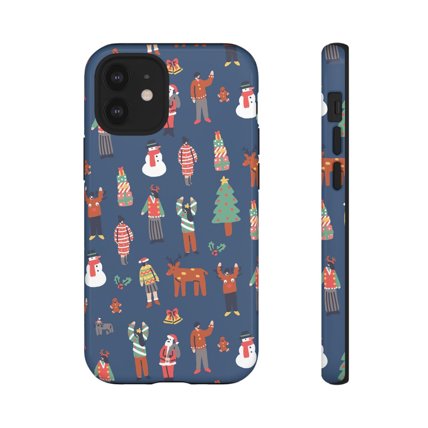 Christmas Party Wallpaper Phone Case | iPhone 15 Plus/ Pro, 14, 13, 12| Google Pixel 7, Pro, 5| Samsung Galaxy S23 All Major Phone Models