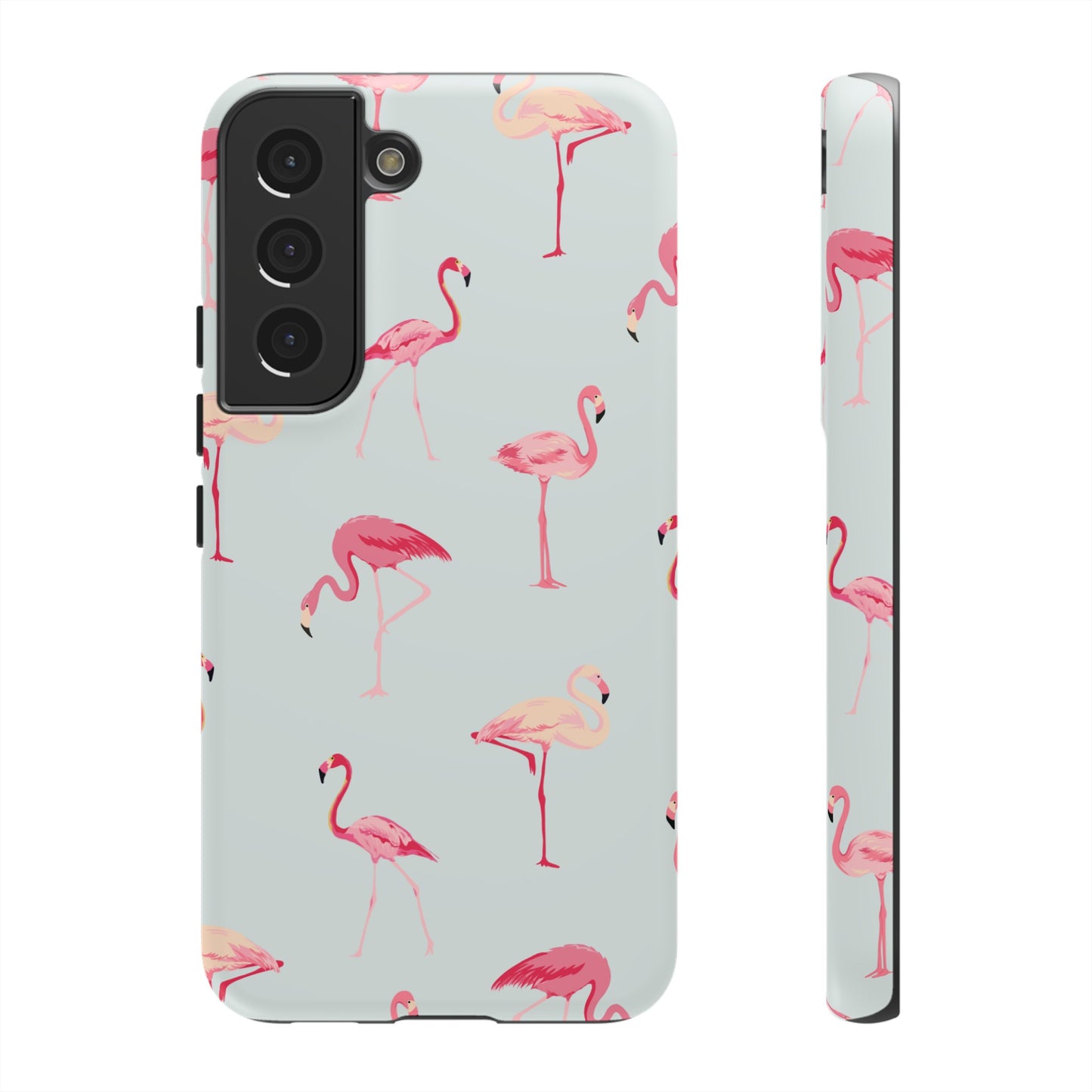 Flamingo Wallpaper Phone Case | iPhone 15 Plus/ Pro, 14, 13, 12| Google Pixel 7, Pro, 5| Samsung Galaxy S23 All Major Phone Models