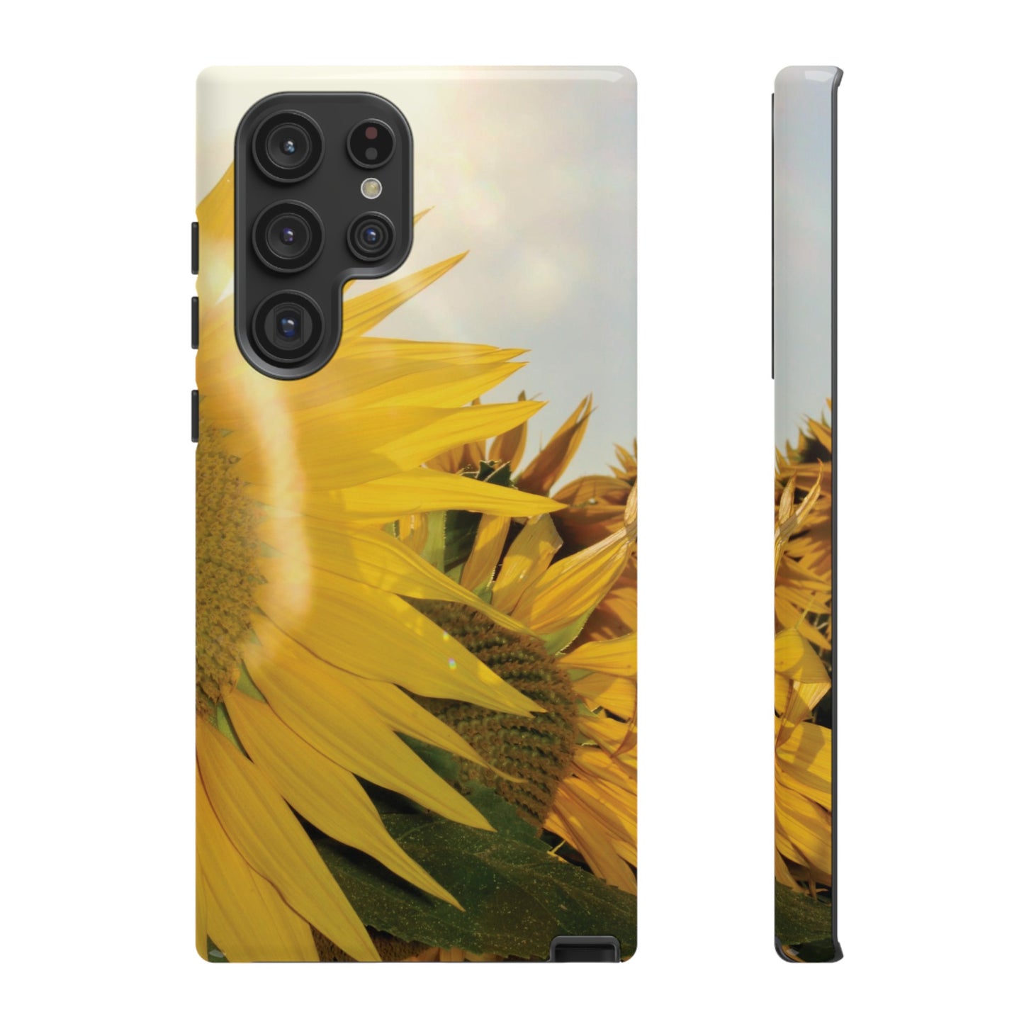 Bright Sunflower Wallpaper Phone Case | iPhone 15 Plus/ Pro, 14, 13, 12| Google Pixel 7, Pro, 5| Samsung Galaxy S23 All Major Phone Models