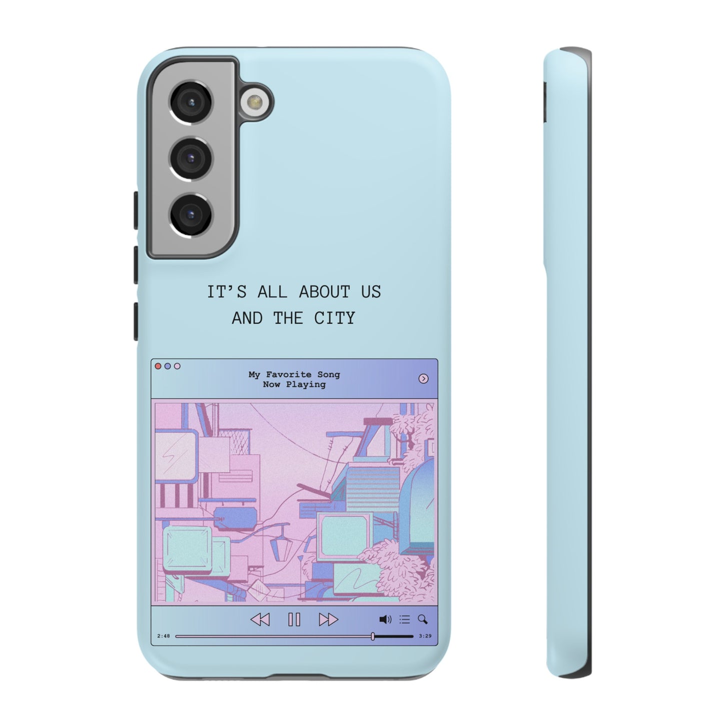 Us And The City Phone Case | iPhone 15 Plus/ Pro, 14, 13, 12| Google Pixel 7, Pro, 5| Samsung Galaxy S23 All Major Phone Models