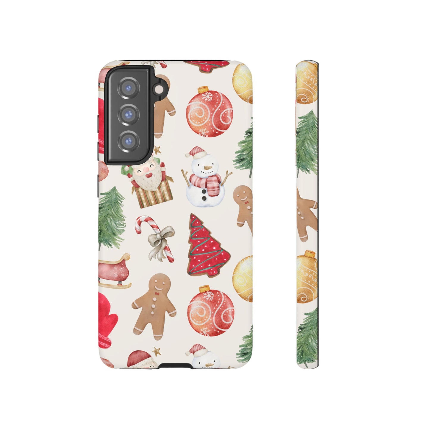 Collage Christmas Wallpaper Phone Case | iPhone 15 Plus/ Pro, 14, 13, 12| Google Pixel 7, Pro, 5| Samsung Galaxy S23 All Major Phone Models