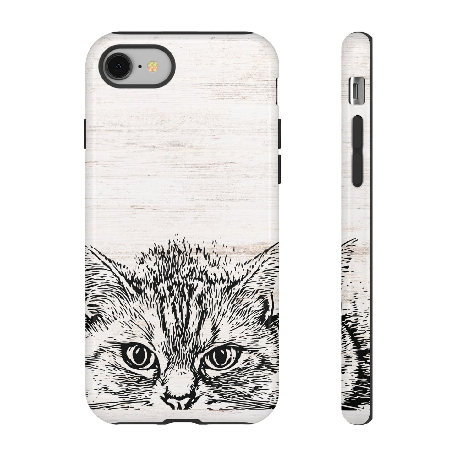 Close- Up Cat Wallpaper Phone Case | iPhone 15 Plus/ Pro, 14, 13, 12| Google Pixel 7, Pro, 5| Samsung Galaxy S23 All Major Phone Models