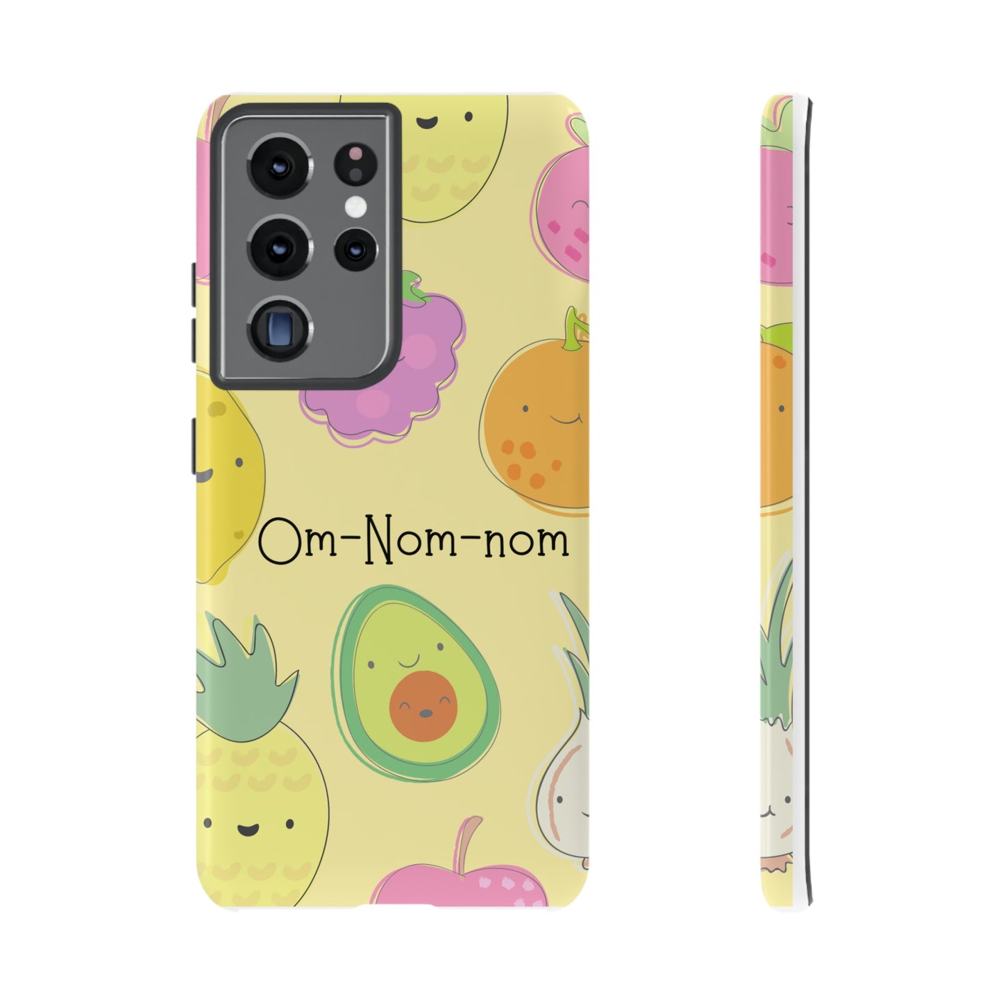 Om-Nom-Nom Phone Case | iPhone 15 Plus/ Pro, 14, 13, 12| Google Pixel 7, Pro, 5| Samsung Galaxy S23 All Major Phone Models