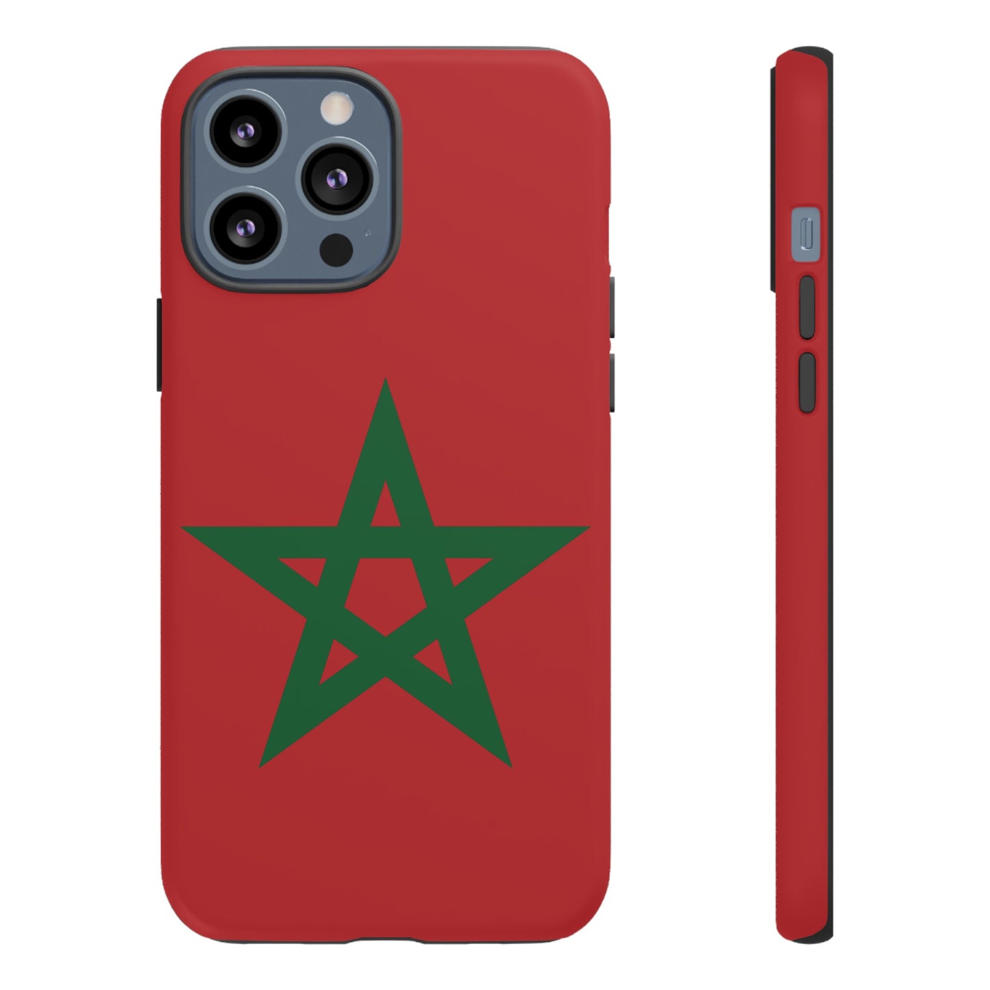 Morocco Flag Phone Case | iPhone 15 Plus/ Pro, 14, 13, 12| Google Pixel 7, Pro, 5| Samsung Galaxy S23 All Major Phone Models