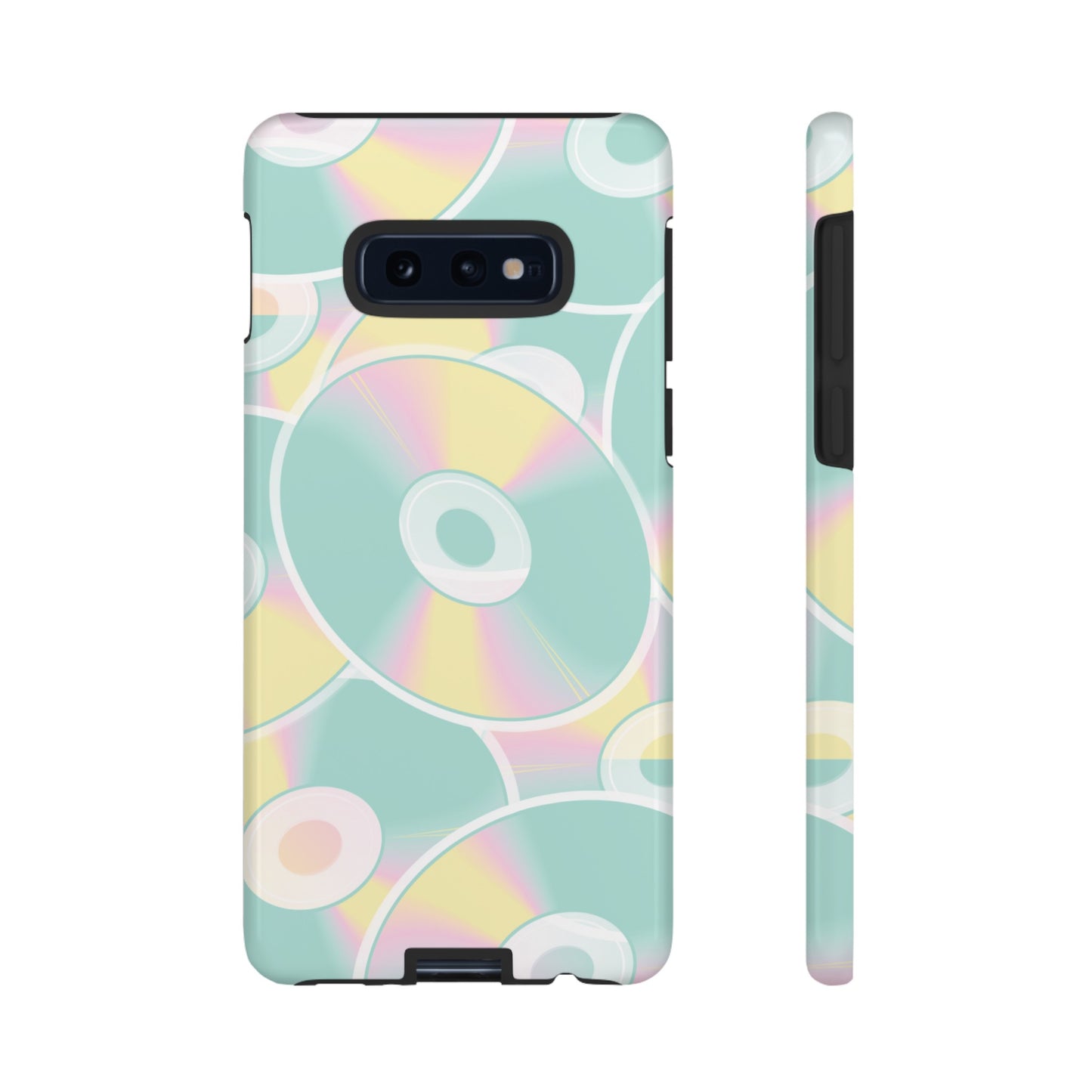 90's CD Wallpaper Phone Case | iPhone 15 Plus/ Pro, 14, 13, 12| Google Pixel 7, Pro, 5| Samsung Galaxy S23 All Major Phone Models