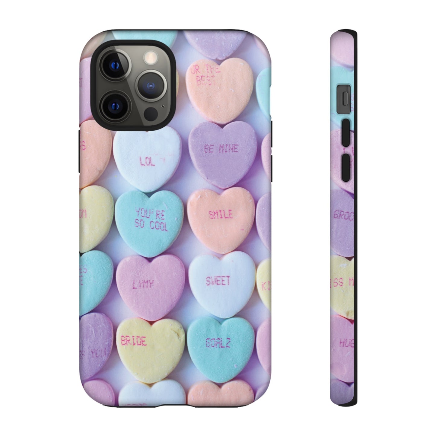 Hearts Valentine's Day Wallpaper Phone Case | iPhone 15 Plus/ Pro, 14, 13, 12| Google Pixel 7, Pro, 5| Samsung Galaxy S23 All Major Phone Models