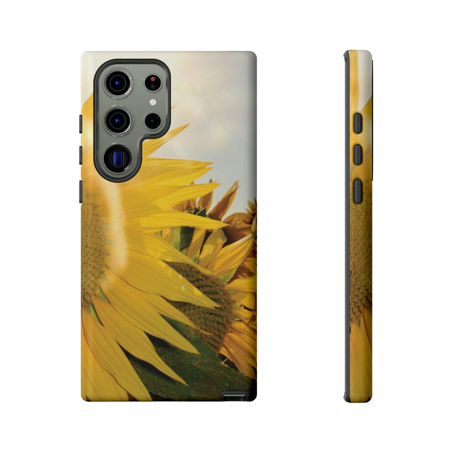 Bright Sunflower Wallpaper Phone Case | iPhone 15 Plus/ Pro, 14, 13, 12| Google Pixel 7, Pro, 5| Samsung Galaxy S23 All Major Phone Models