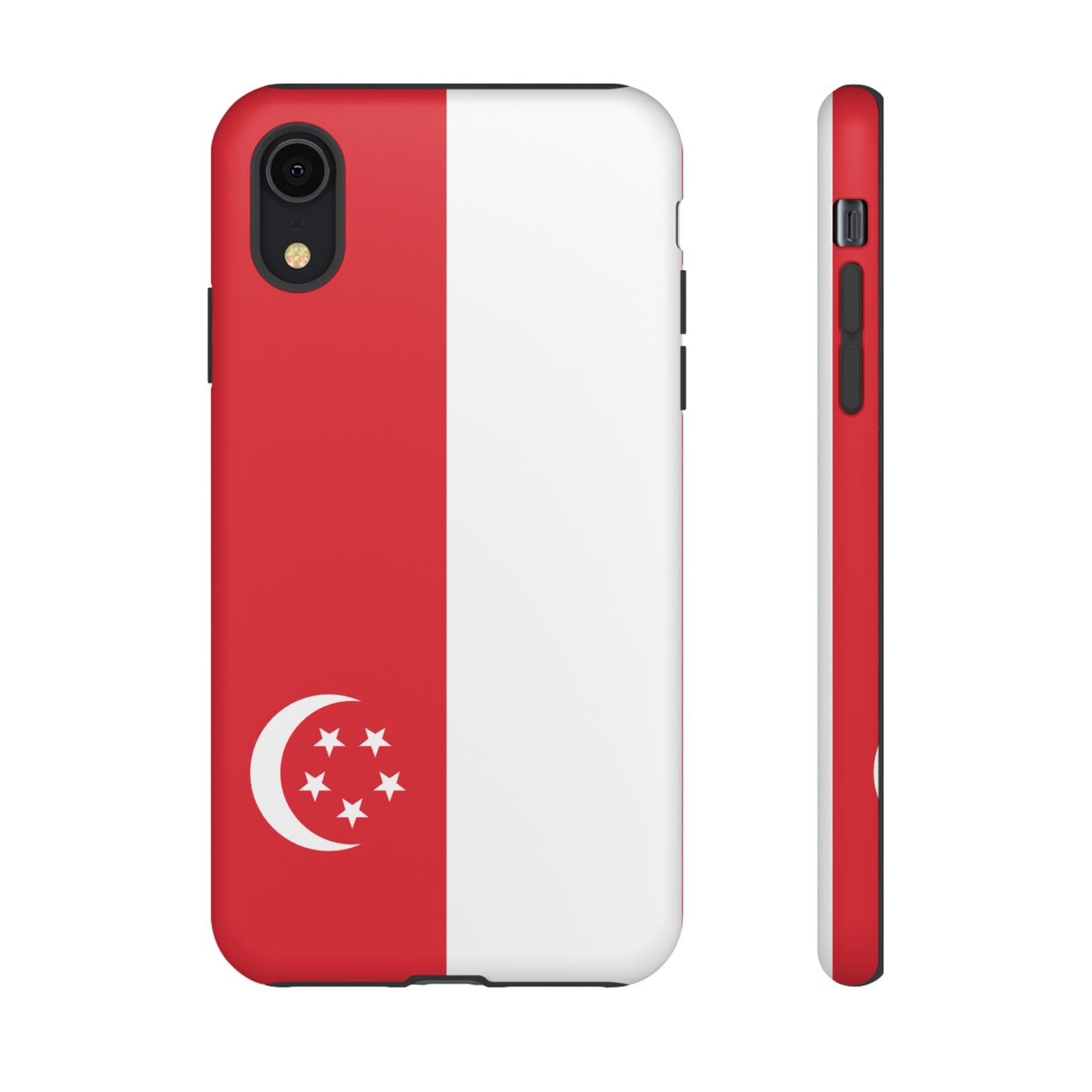 Singapore Flag Phone Case | iPhone 15 Plus/ Pro, 14, 13, 12| Google Pixel 7, Pro, 5| Samsung Galaxy S23 All Major Phone Models