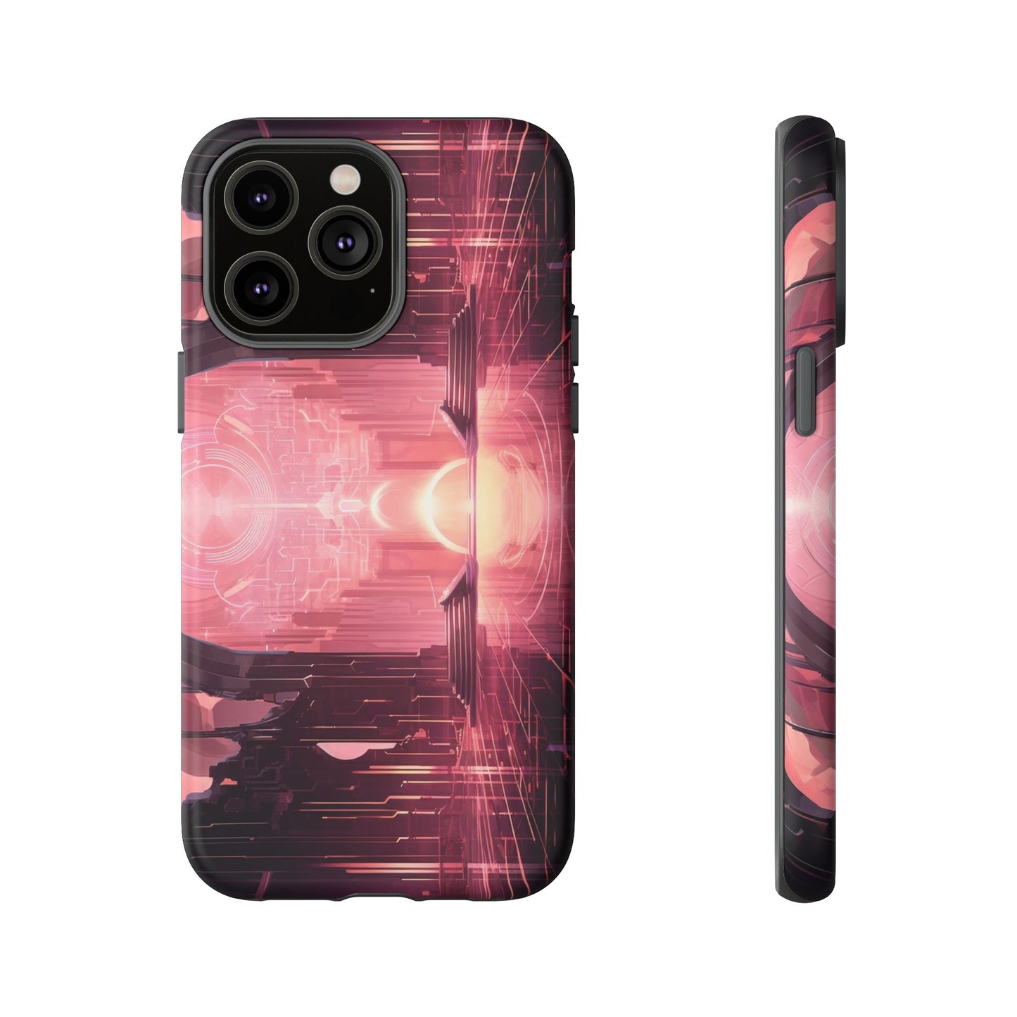 Sci-Fi Hall Wallpaper Phone Case | iPhone 15 Plus/ Pro, 14, 13, 12| Google Pixel 7, Pro, 5| Samsung Galaxy S23 All Major Phone Models