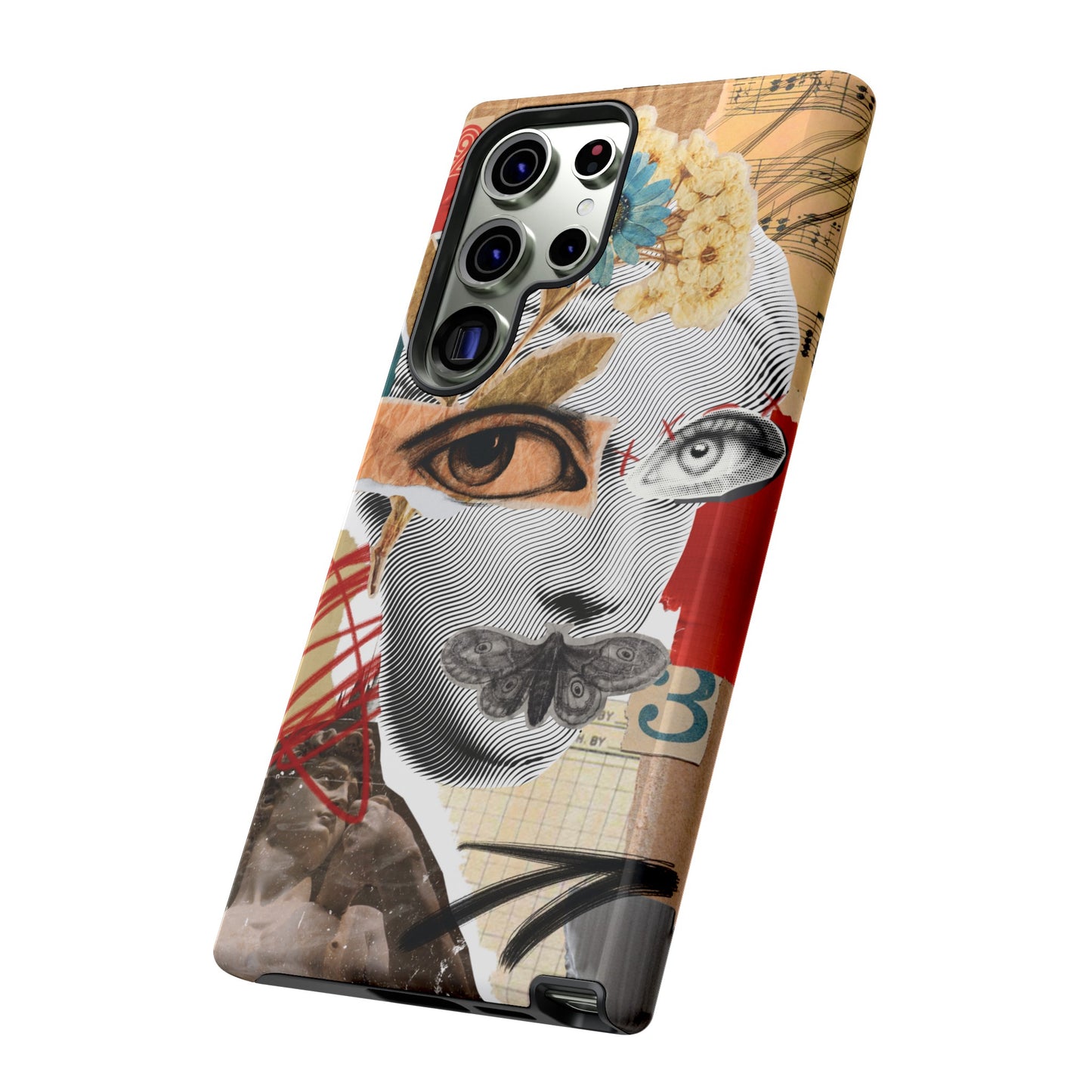 Woman Collage Wallpaper Phone Case | iPhone 15 Plus/ Pro, 14, 13, 12| Google Pixel 7, Pro, 5| Samsung Galaxy S23 All Major Phone Models