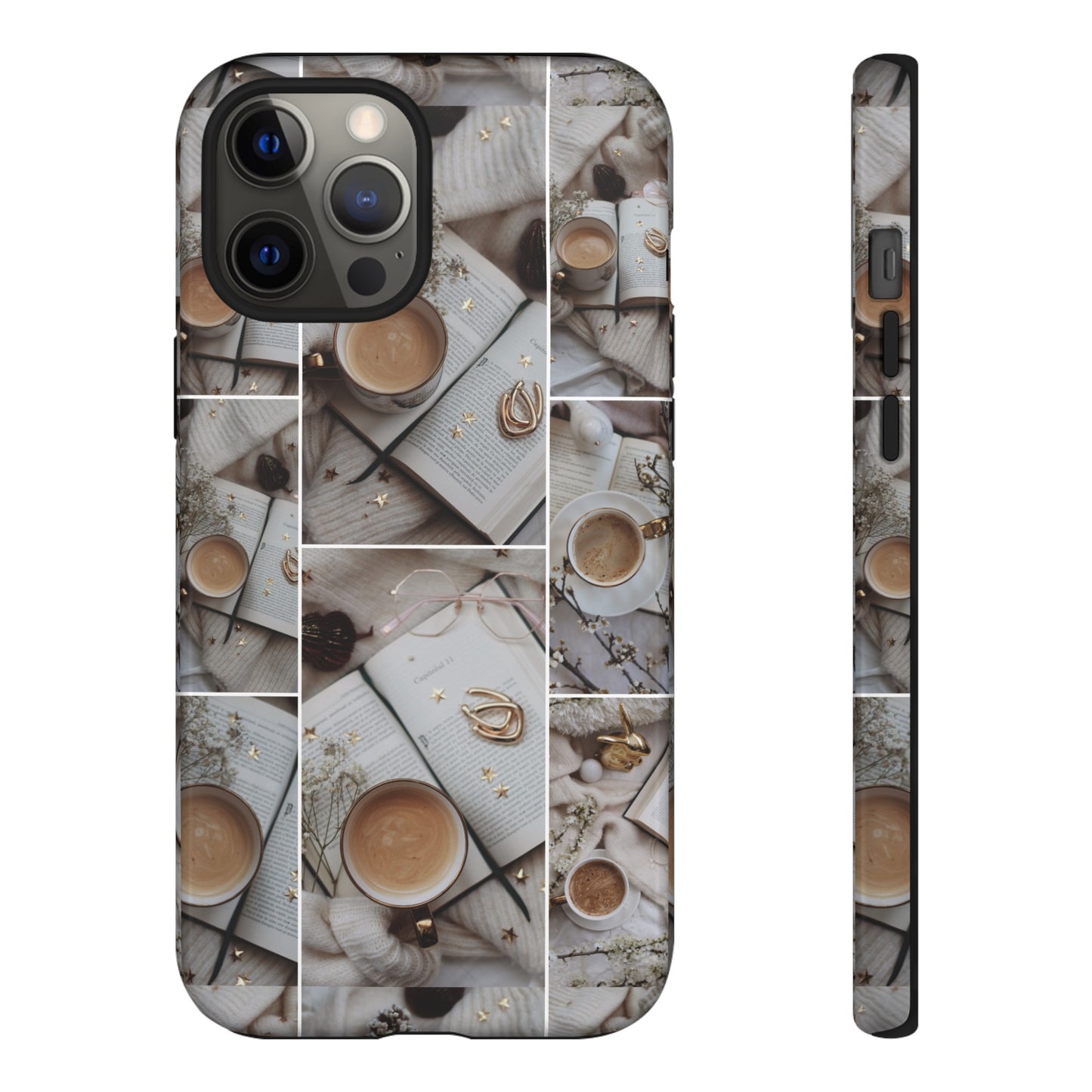 Coffee Collage Wallpaper Phone Case | iPhone 15 Plus/ Pro, 14, 13, 12| Google Pixel 7, Pro, 5| Samsung Galaxy S23 All Major Phone Models