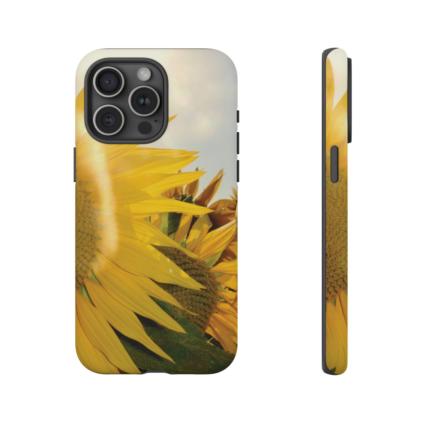 Bright Sunflower Wallpaper Phone Case | iPhone 15 Plus/ Pro, 14, 13, 12| Google Pixel 7, Pro, 5| Samsung Galaxy S23 All Major Phone Models