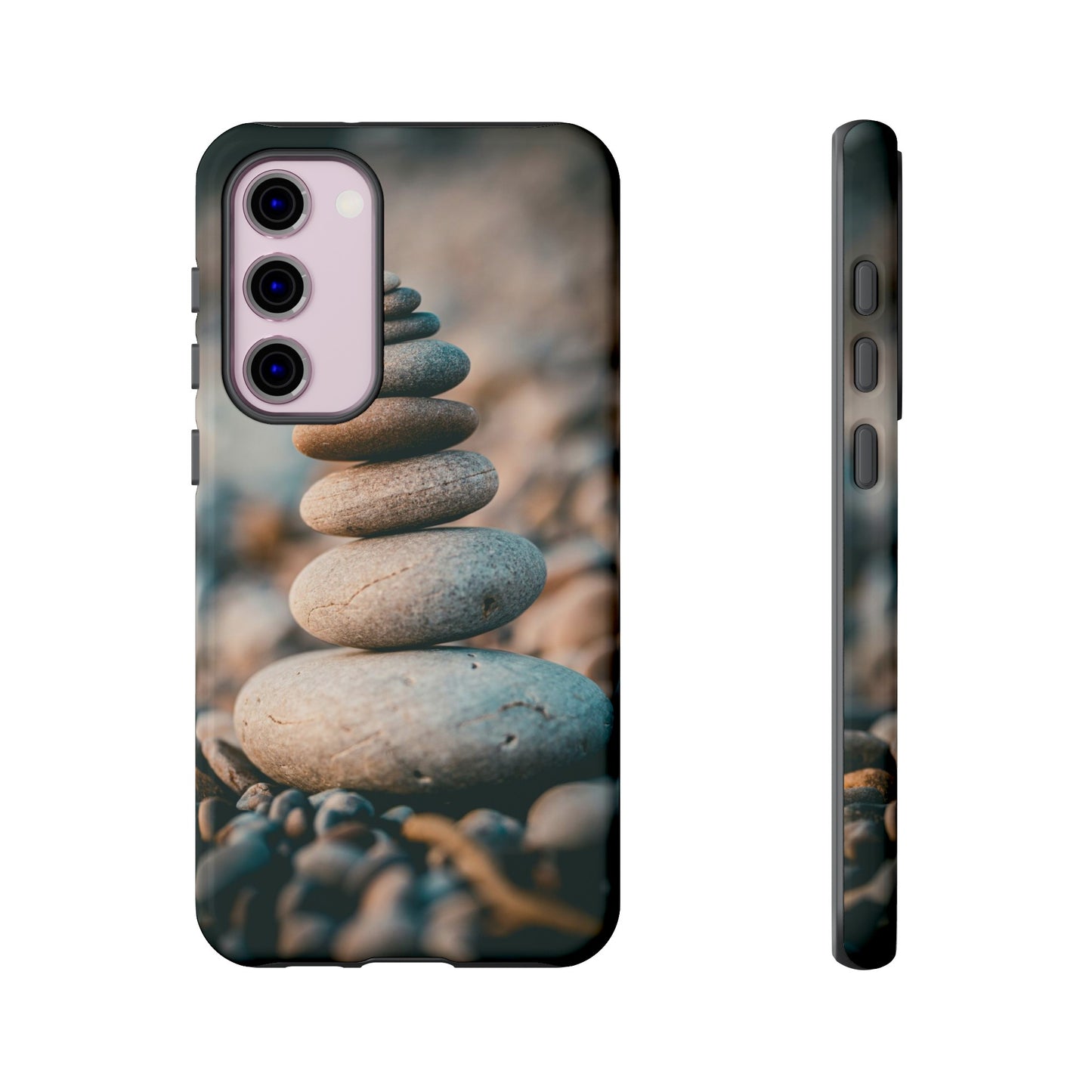 Rock Stack Wallpaper Phone Case | iPhone 15 Plus/ Pro, 14, 13, 12| Google Pixel 7, Pro, 5| Samsung Galaxy S23 All Major Phone Models